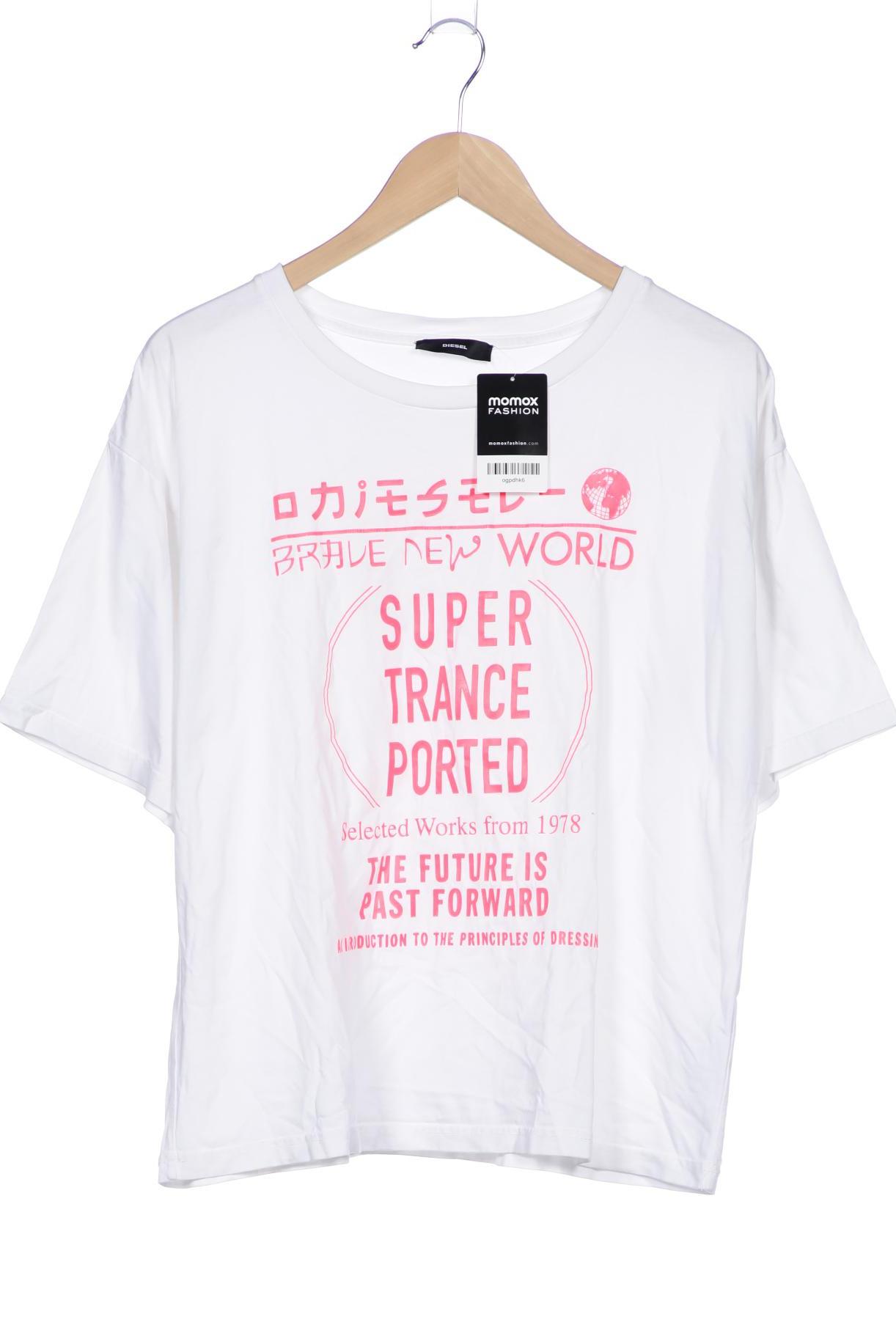 

Diesel Damen T-Shirt, weiß, Gr. 44