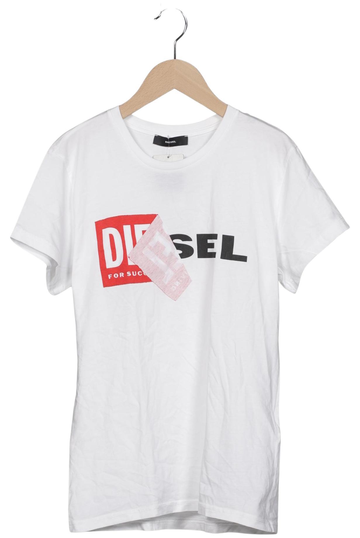 

Diesel Damen T-Shirt, weiß, Gr. 38