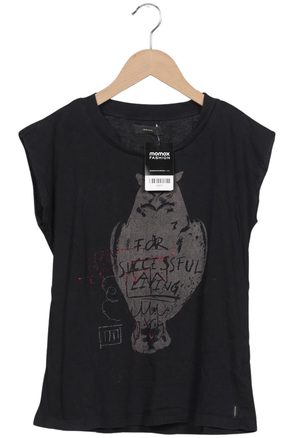 

Diesel Damen T-Shirt, marineblau, Gr. 34