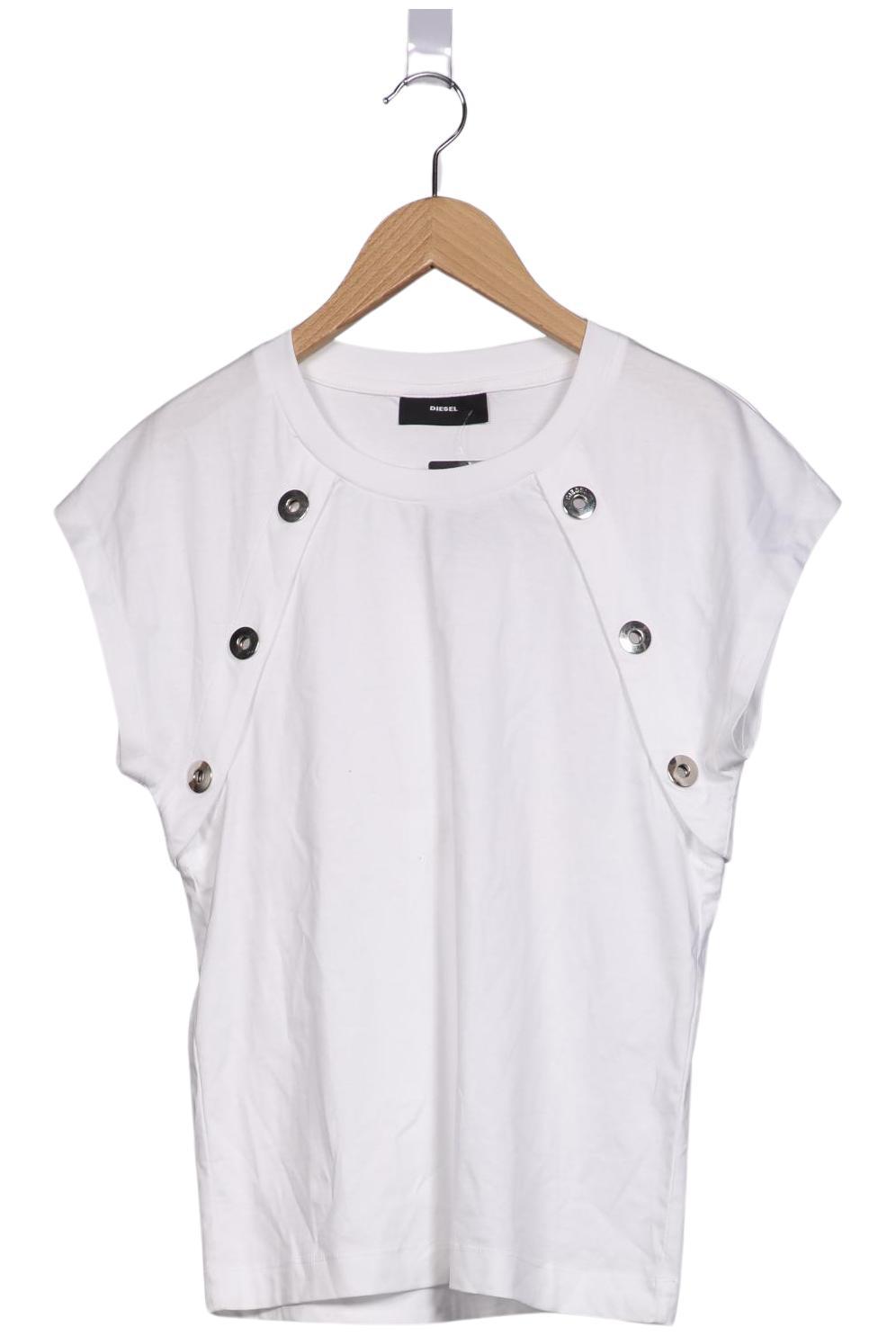 

Diesel Damen T-Shirt, weiß, Gr. 38