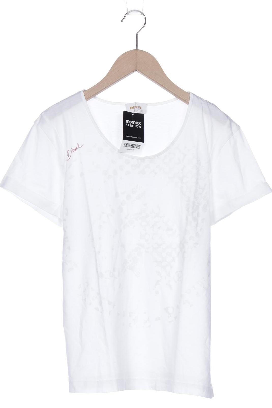 

Diesel Damen T-Shirt, weiß, Gr. 44