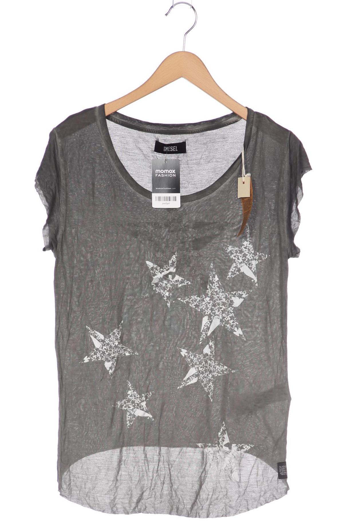 

Diesel Damen T-Shirt, grau, Gr. 38
