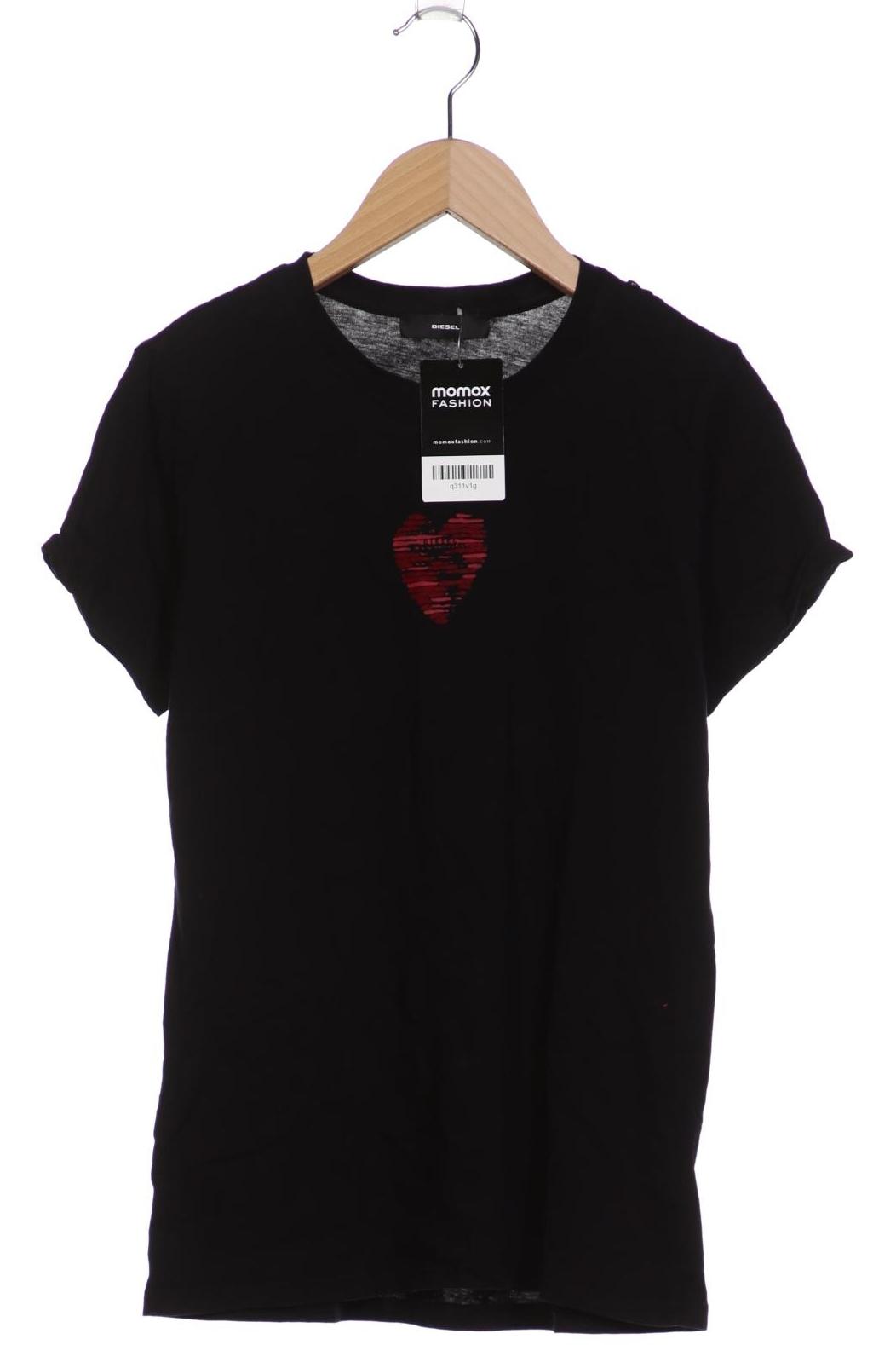 

Diesel Damen T-Shirt, schwarz, Gr. 36