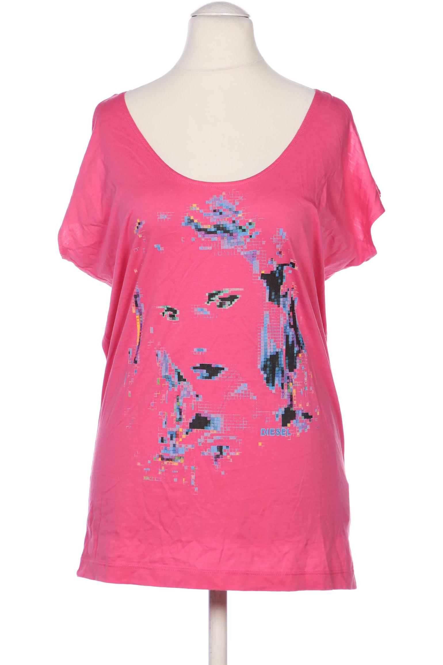 

Diesel Damen T-Shirt, pink, Gr. 36