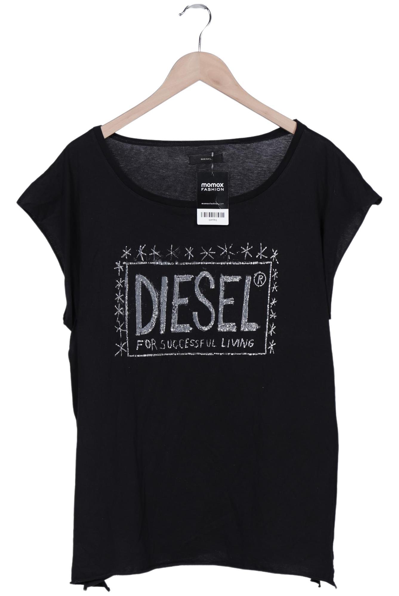 

Diesel Damen T-Shirt, schwarz, Gr. 42