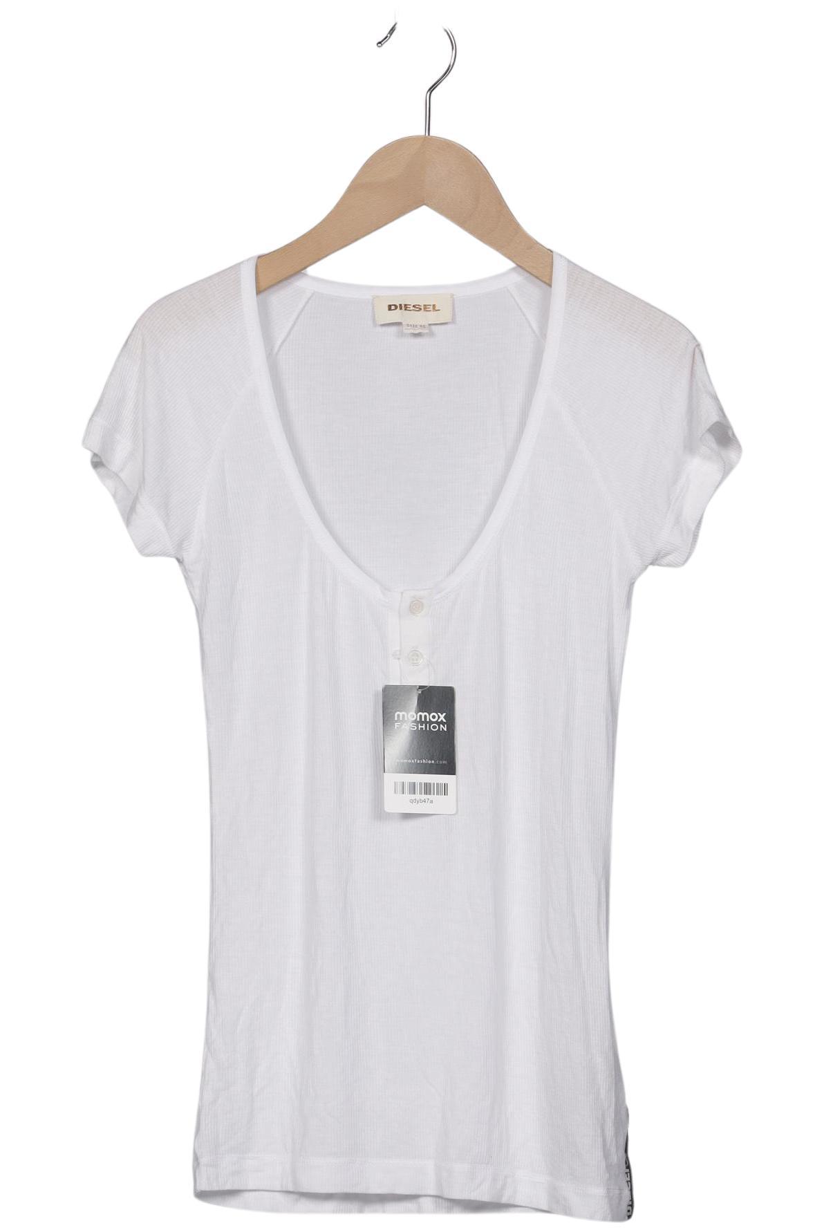 

Diesel Damen T-Shirt, weiß, Gr. 34