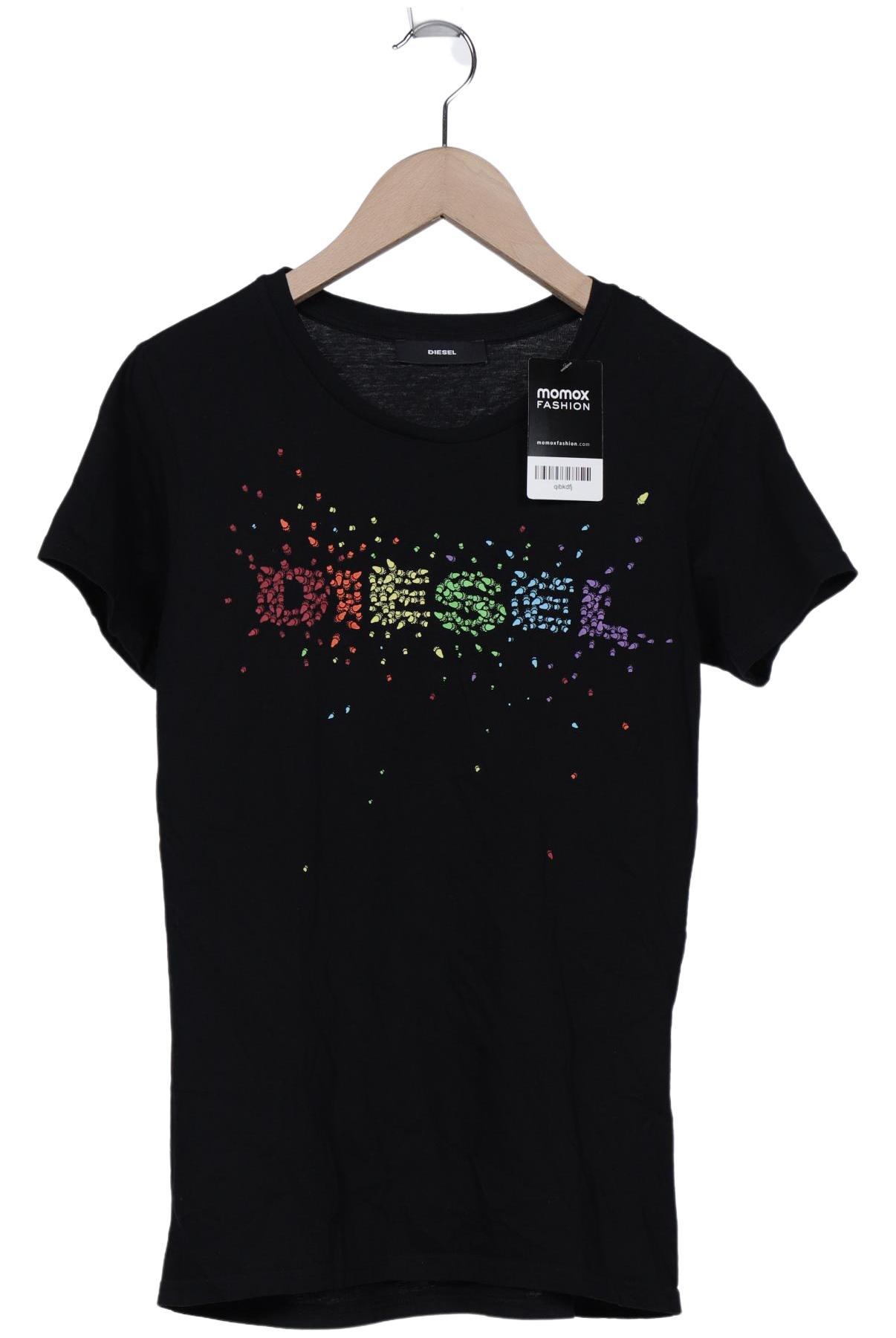 

Diesel Damen T-Shirt, schwarz, Gr. 34