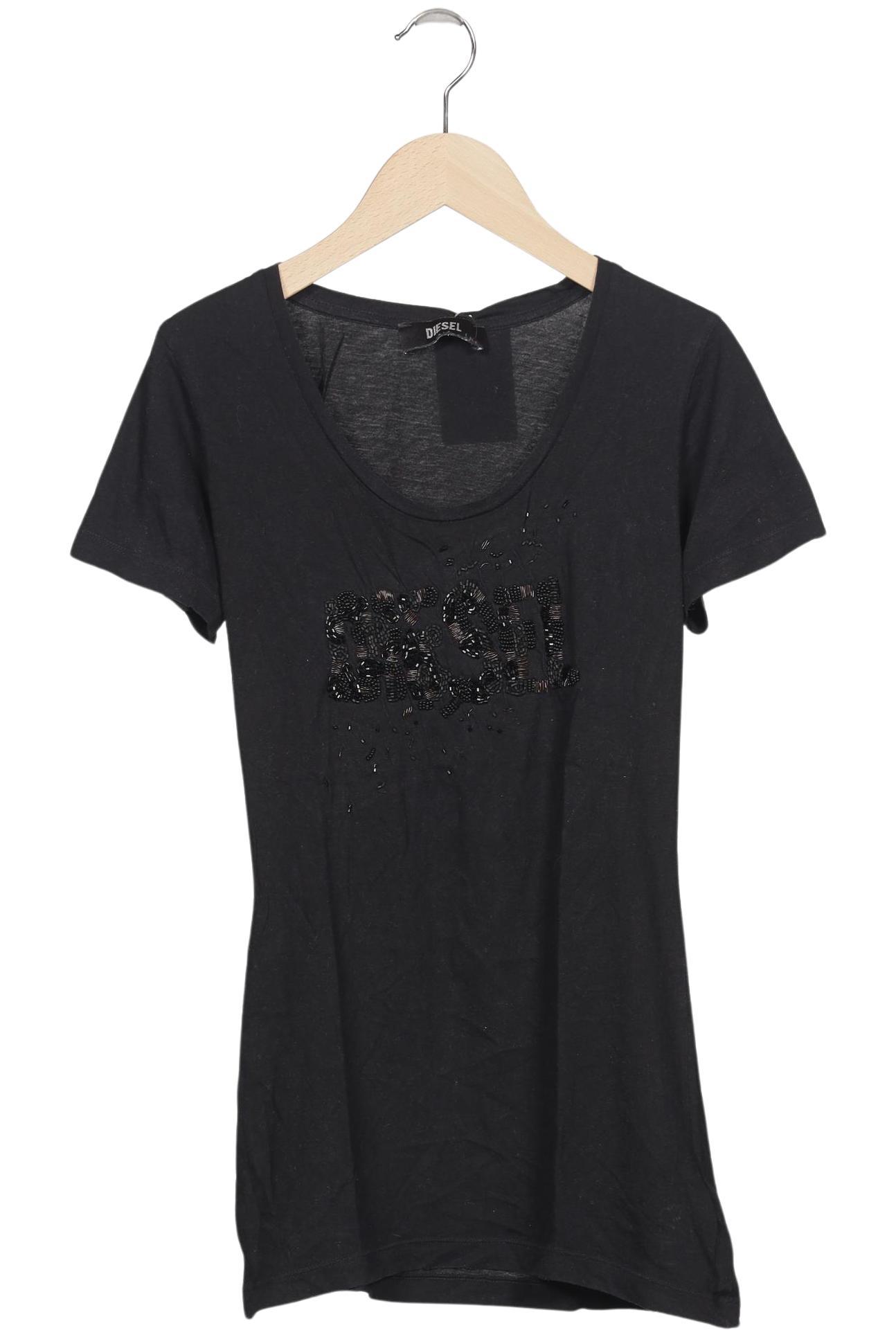 

Diesel Damen T-Shirt, schwarz, Gr. 36