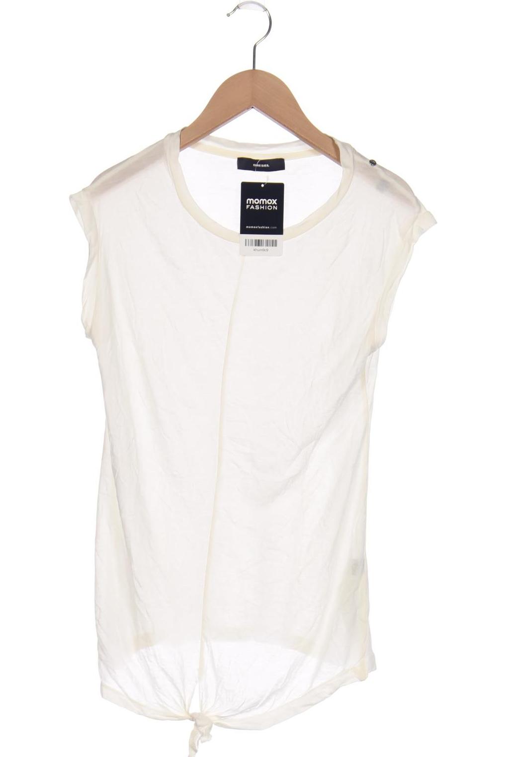 

Diesel Damen T-Shirt, cremeweiß, Gr. 34