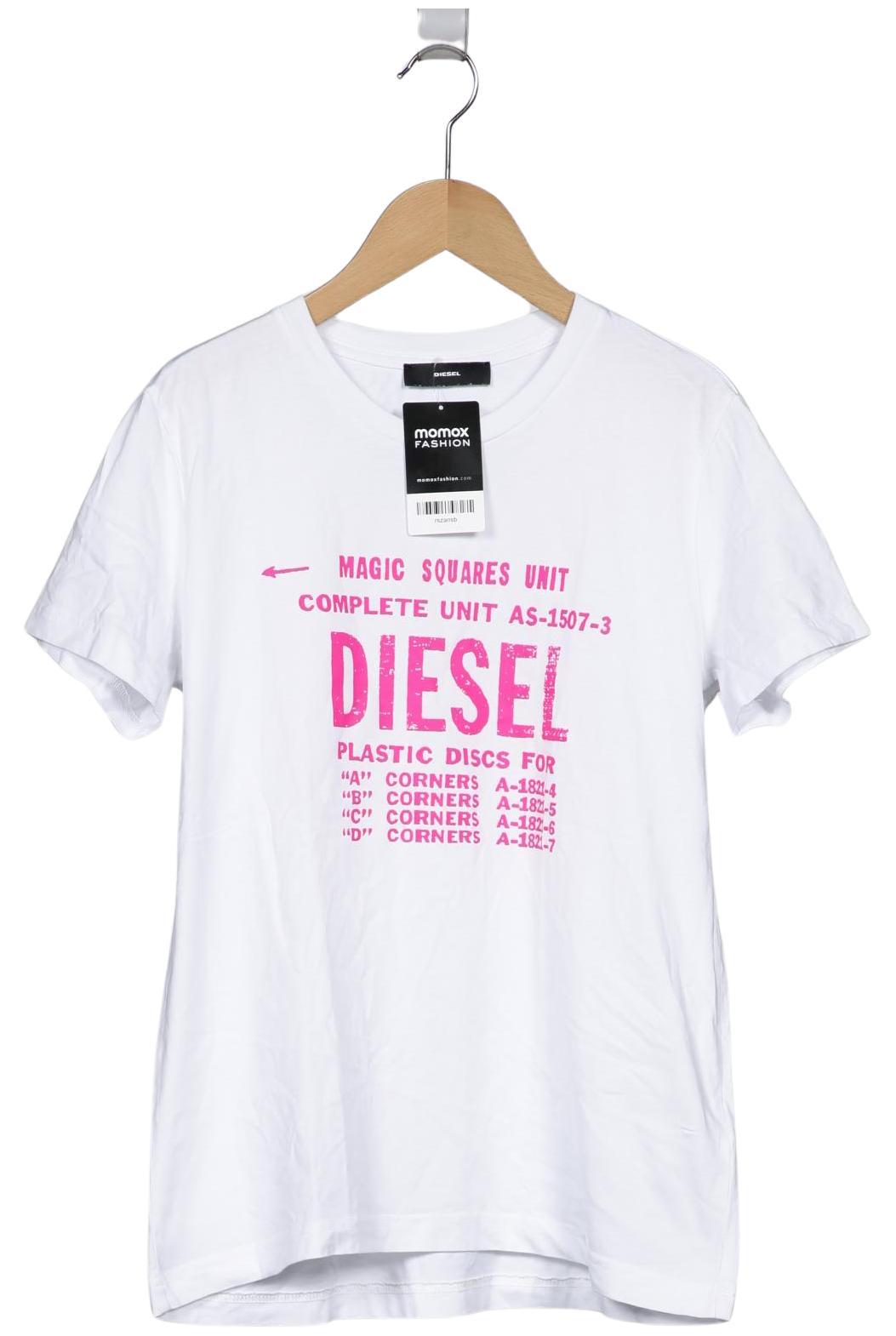

Diesel Damen T-Shirt, weiß, Gr. 42