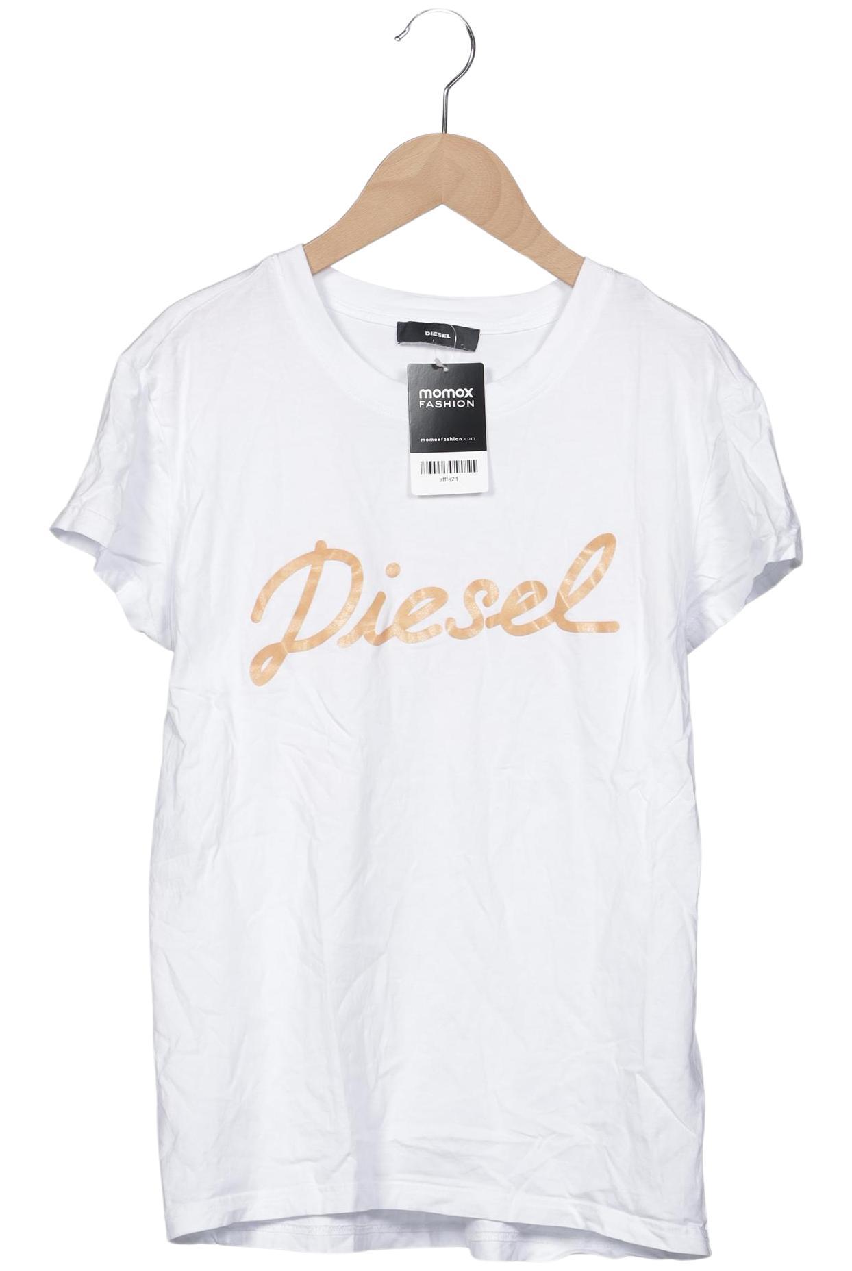 

Diesel Damen T-Shirt, weiß, Gr. 42
