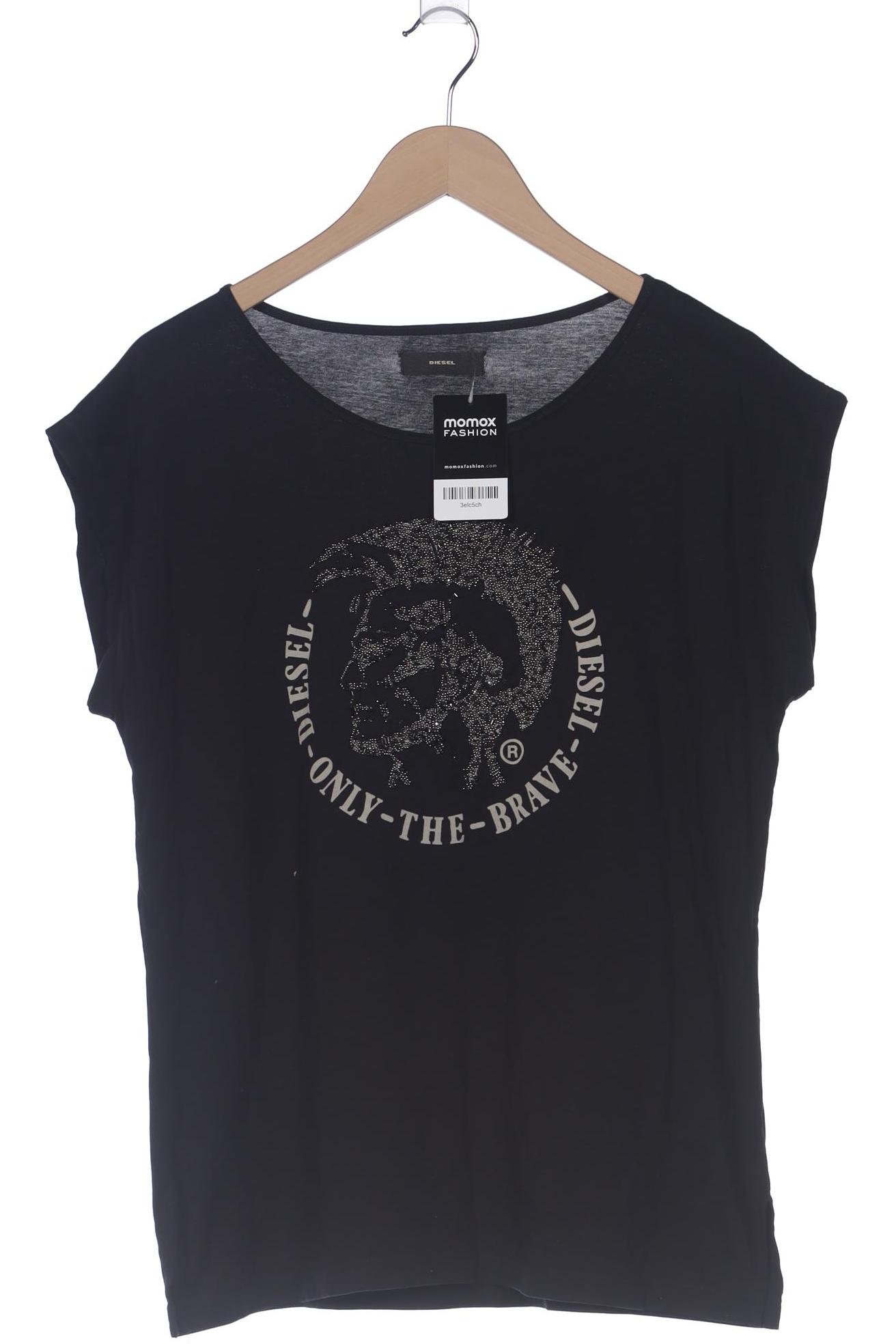 

Diesel Damen T-Shirt, schwarz, Gr. 38