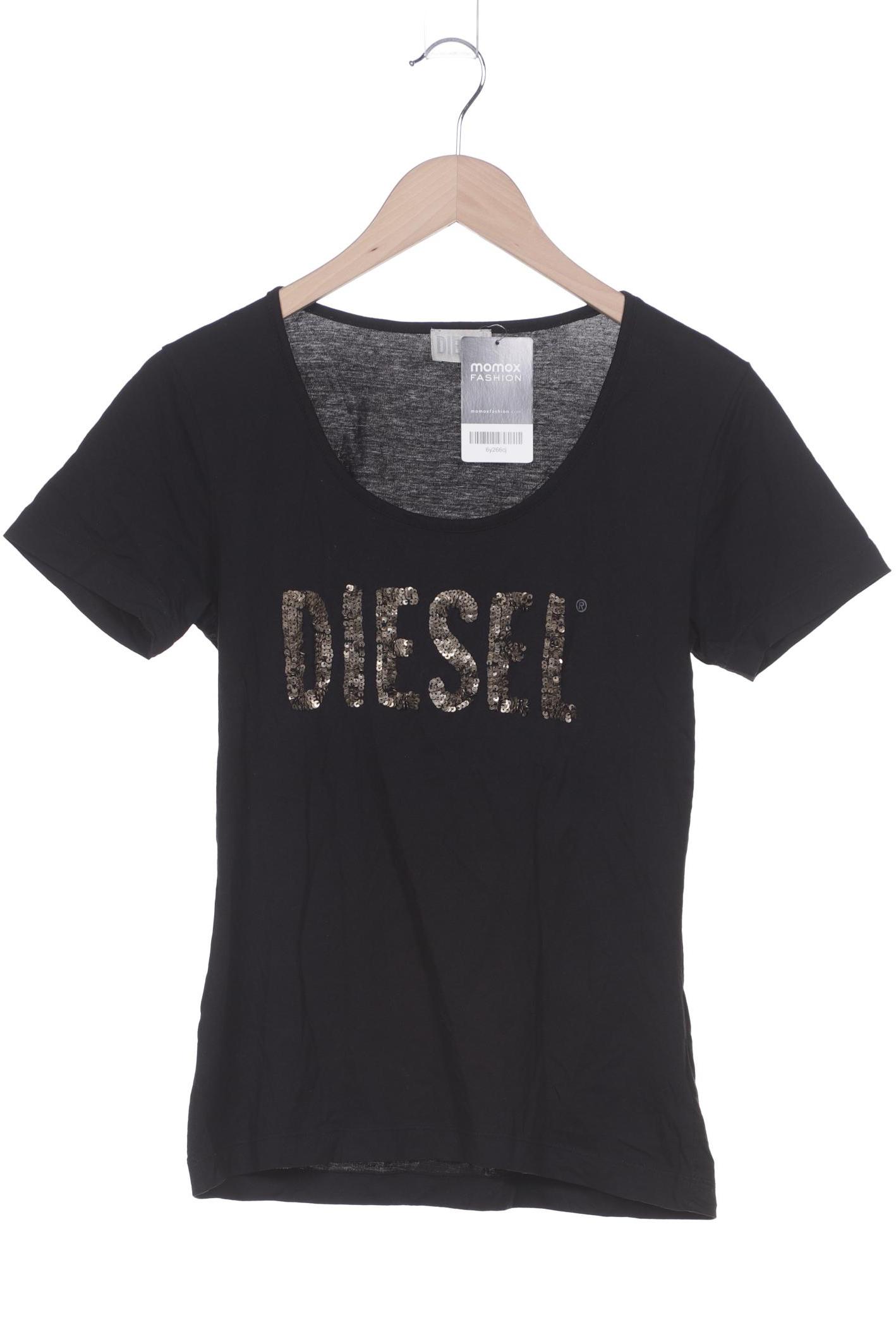 

Diesel Damen T-Shirt, schwarz, Gr. 38