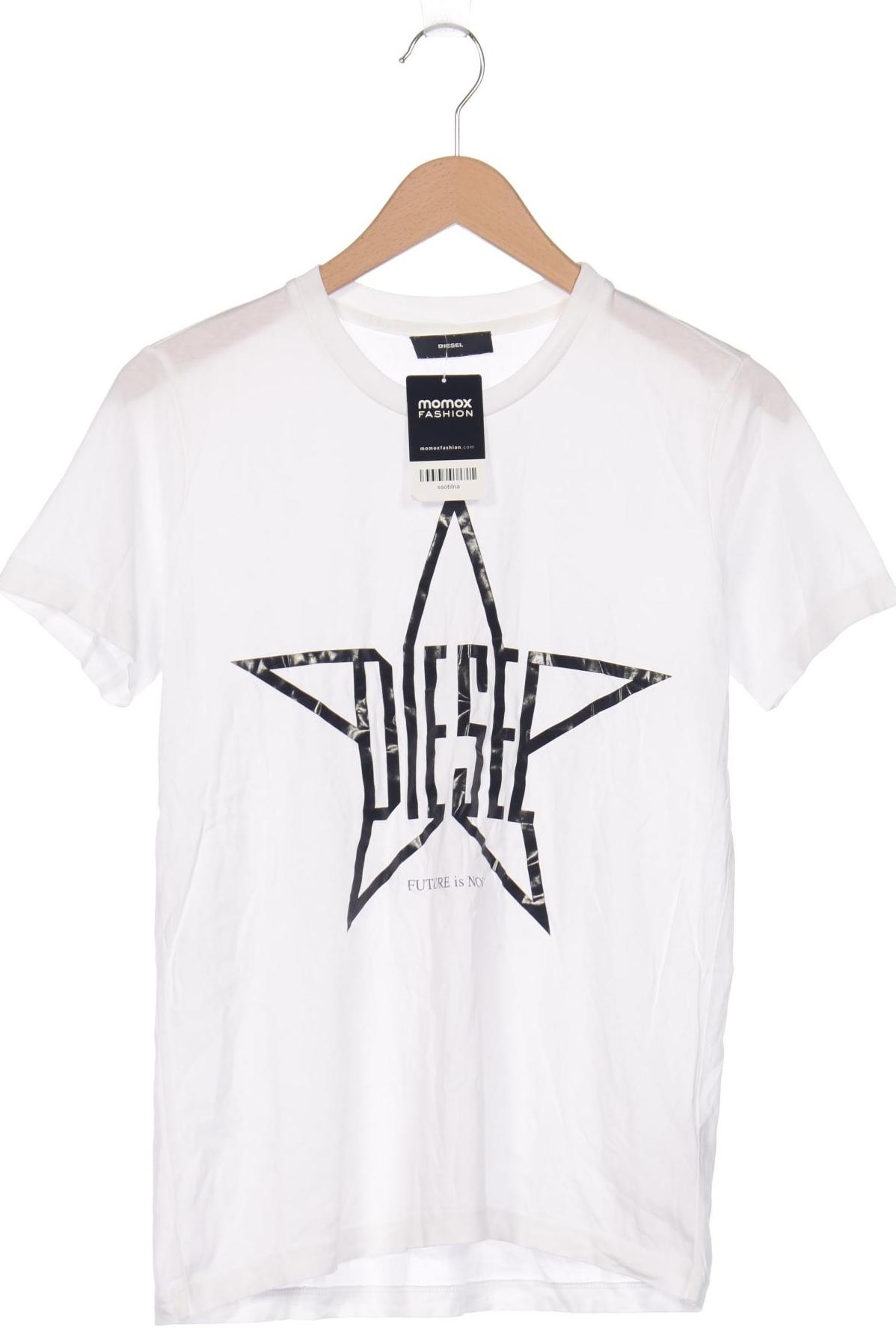 

Diesel Damen T-Shirt, weiß, Gr. 38