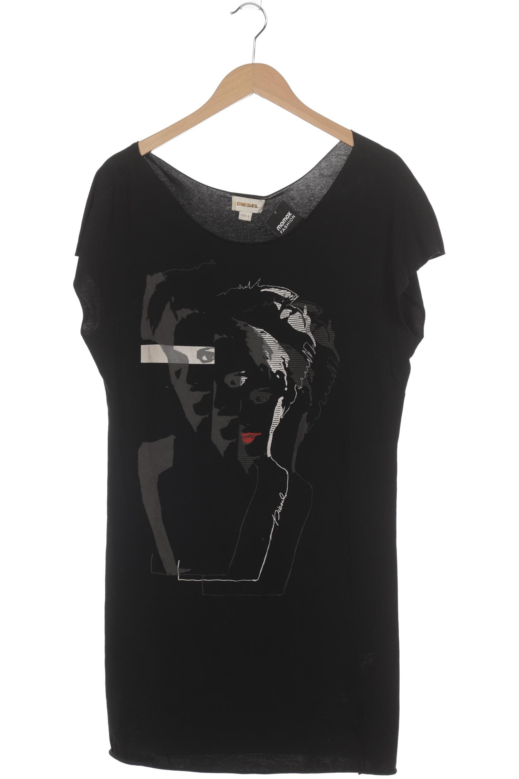 

Diesel Damen T-Shirt, schwarz, Gr. 42