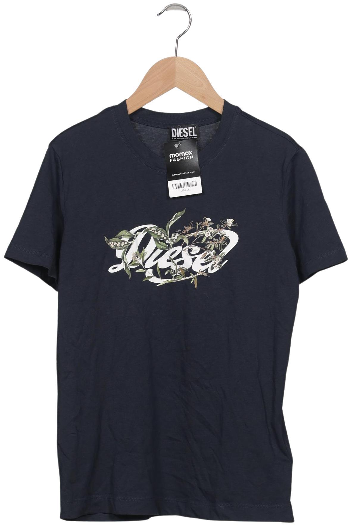 

Diesel Damen T-Shirt, marineblau, Gr. 38