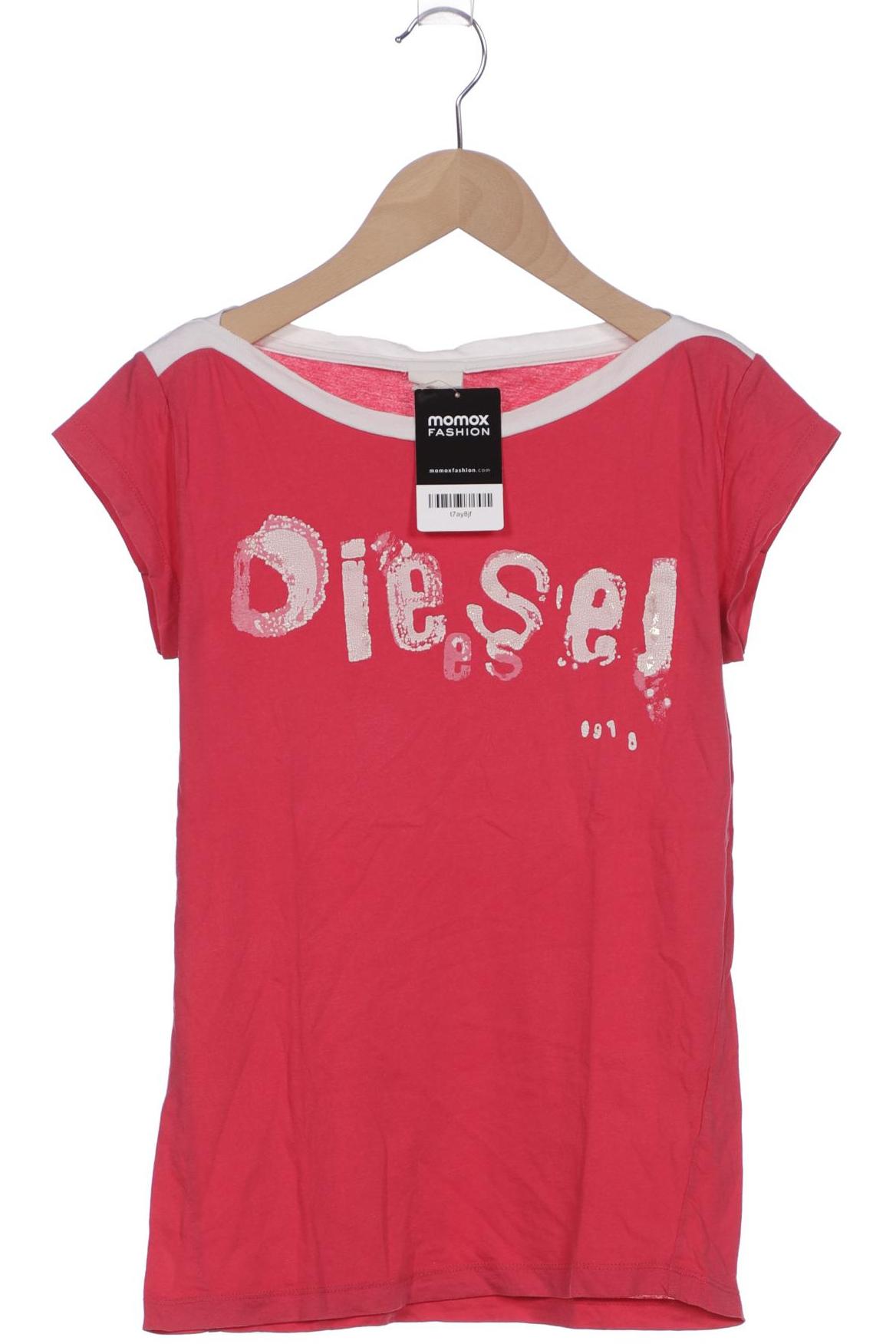 

Diesel Damen T-Shirt, pink, Gr. 34