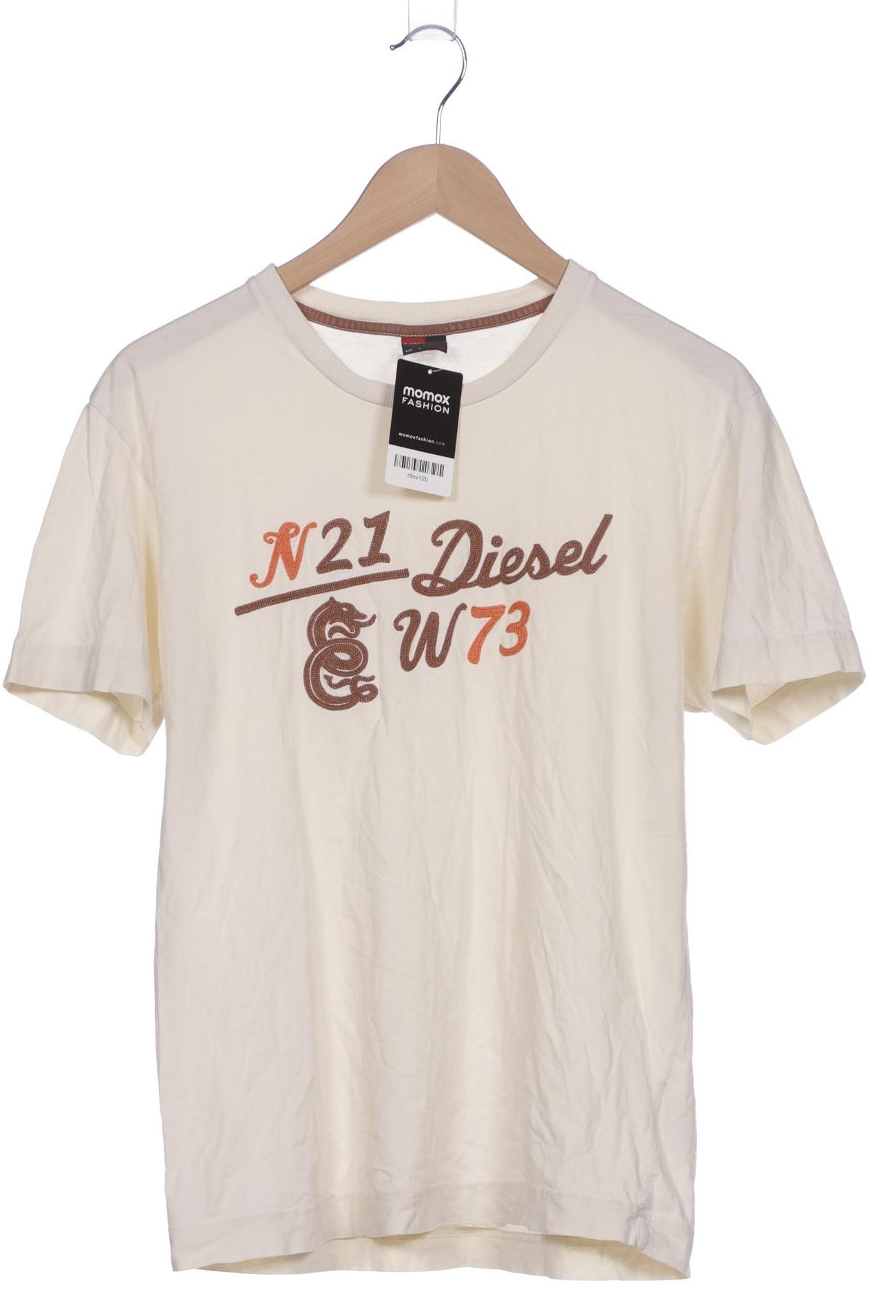 

Diesel Damen T-Shirt, cremeweiß, Gr. 42