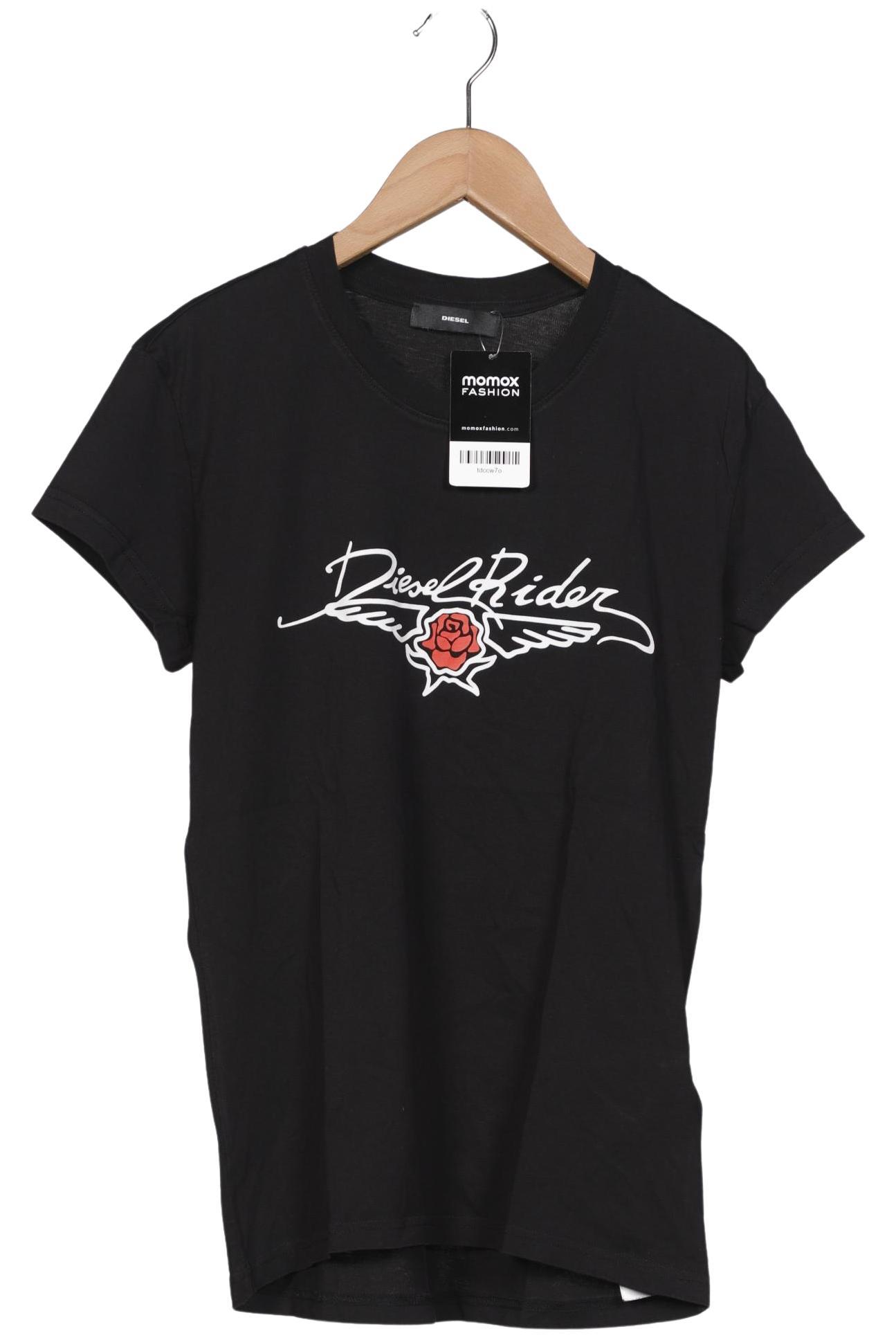 

Diesel Damen T-Shirt, schwarz, Gr. 42