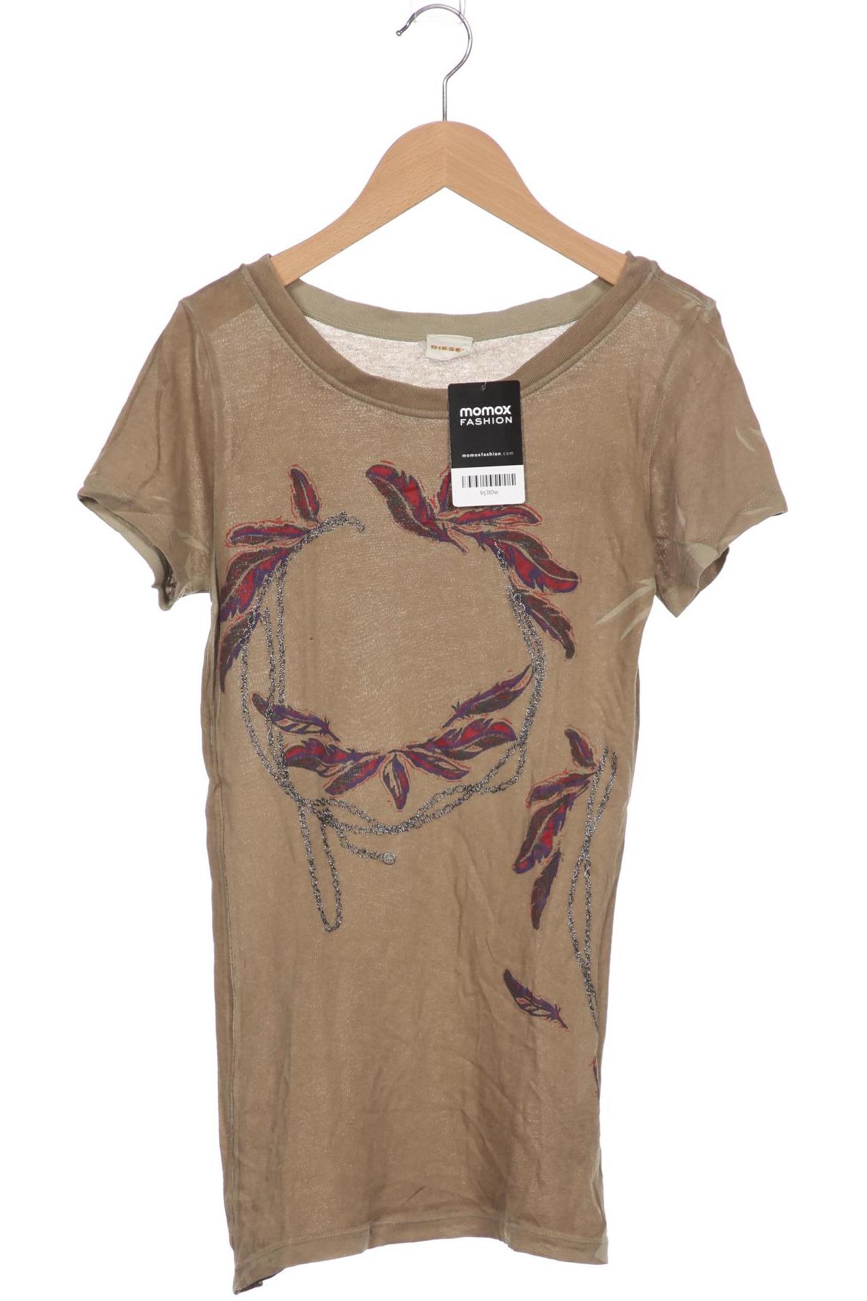 

Diesel Damen T-Shirt, braun, Gr. 34