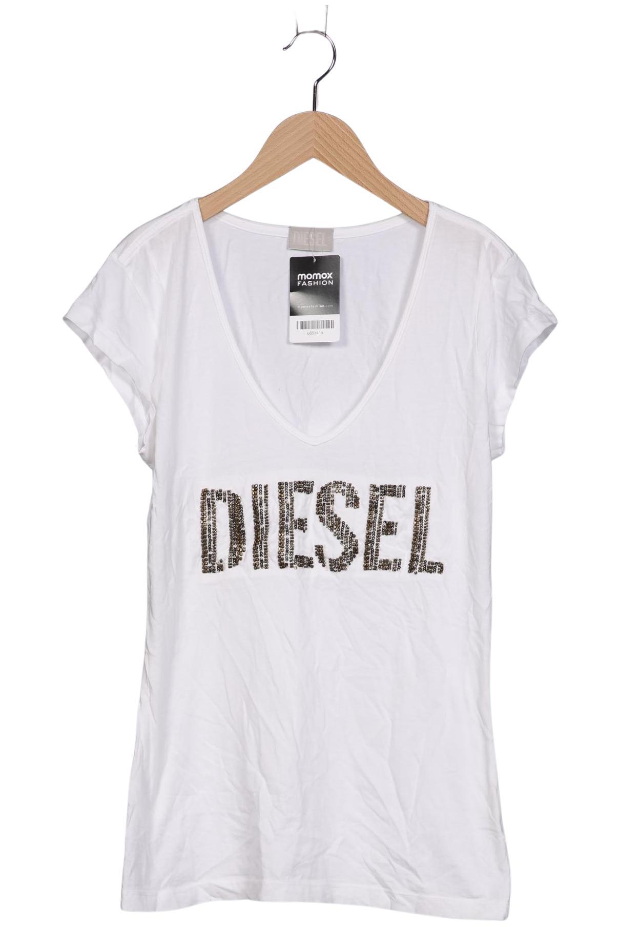 

Diesel Damen T-Shirt, weiß, Gr. 42