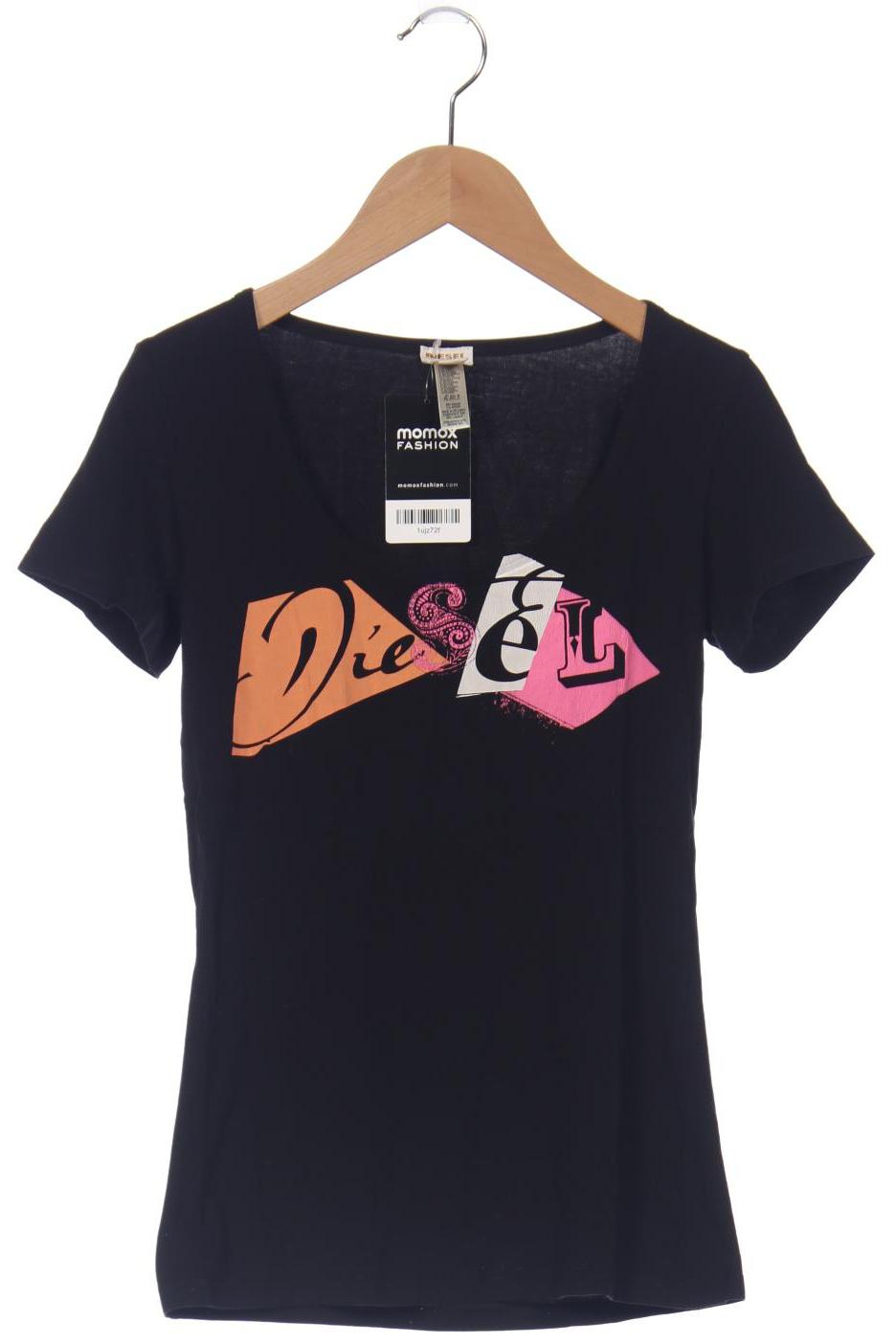 

Diesel Damen T-Shirt, schwarz, Gr. 38