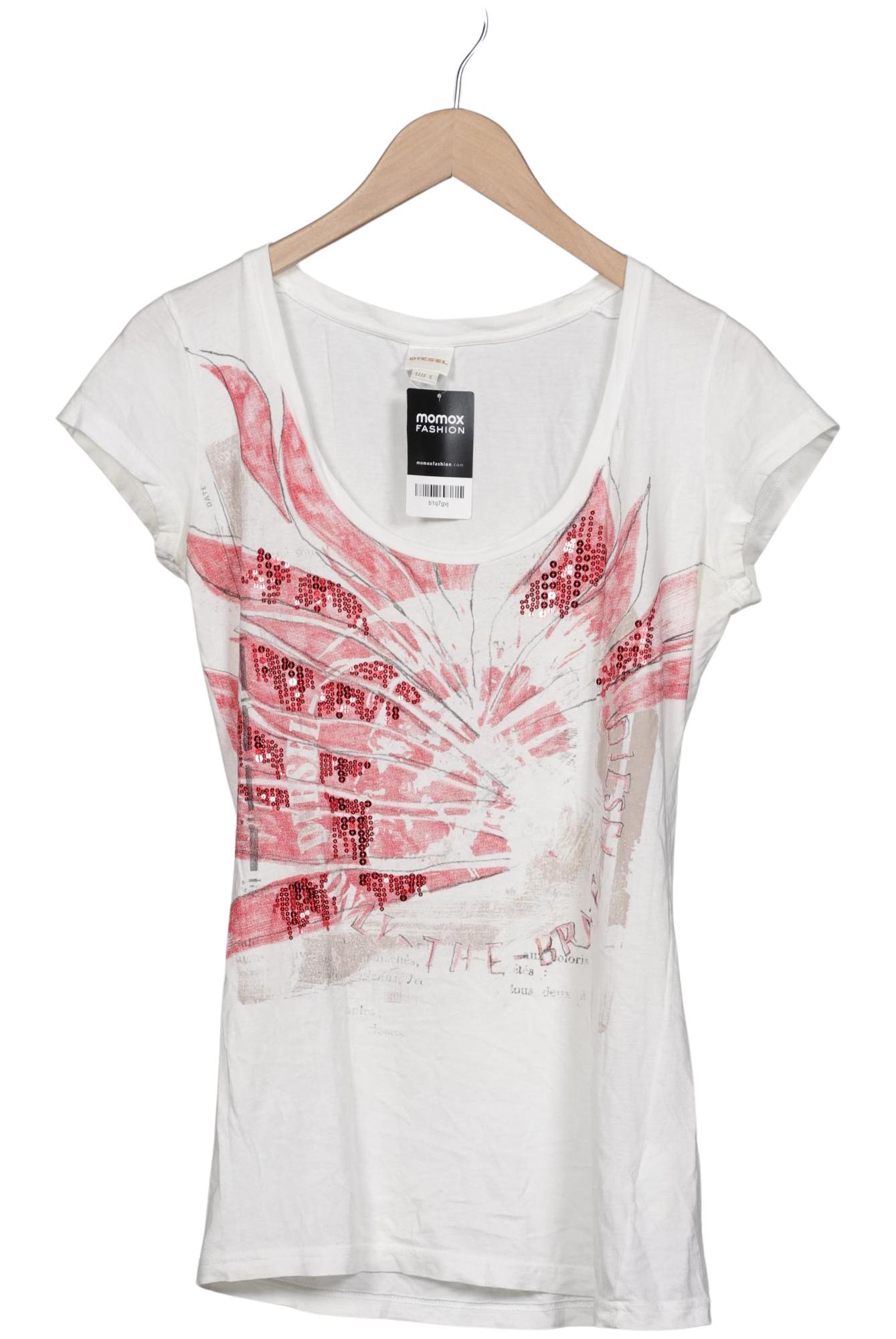 

Diesel Damen T-Shirt, cremeweiß, Gr. 36