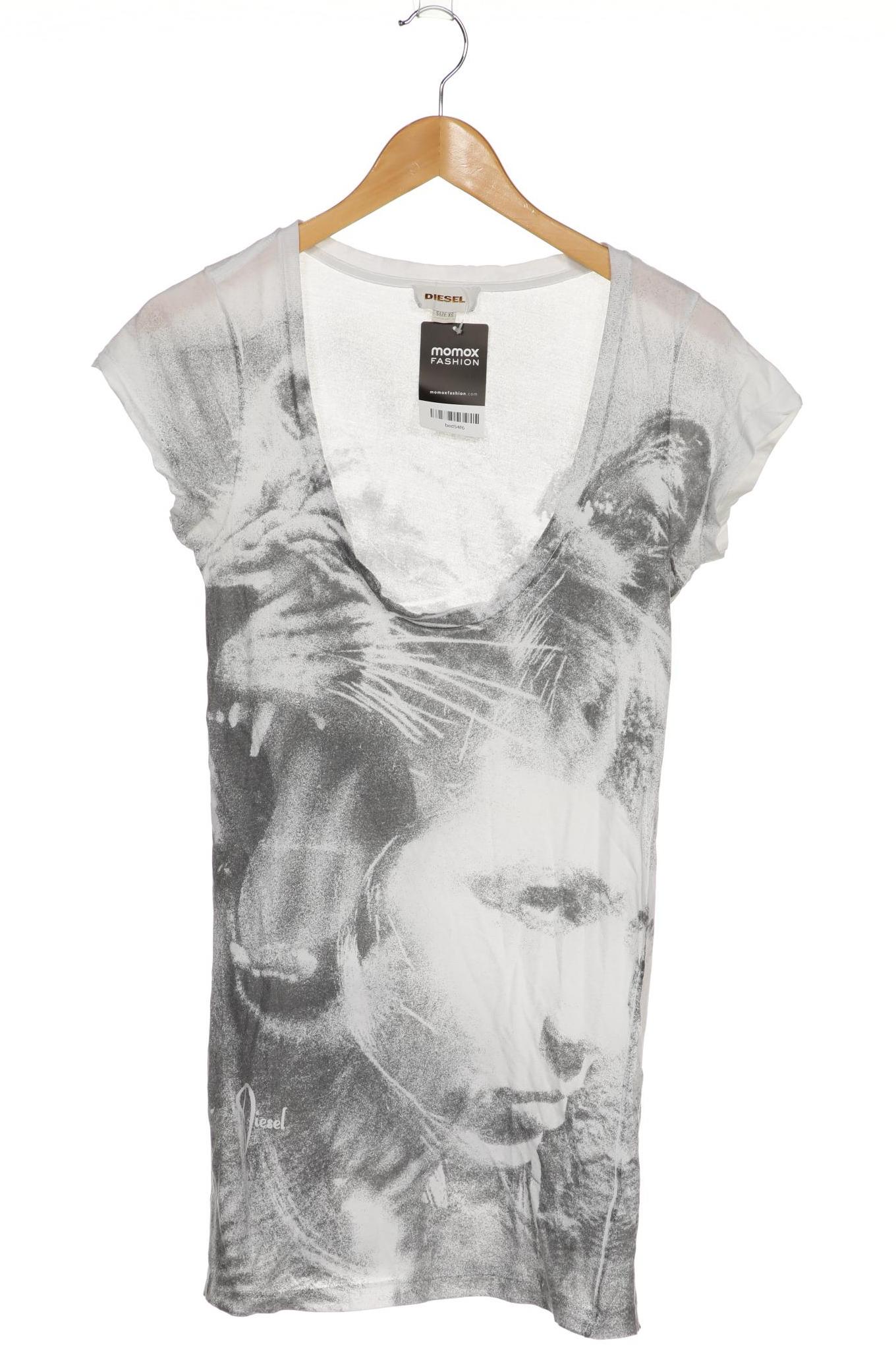 

Diesel Damen T-Shirt, grau, Gr. 34