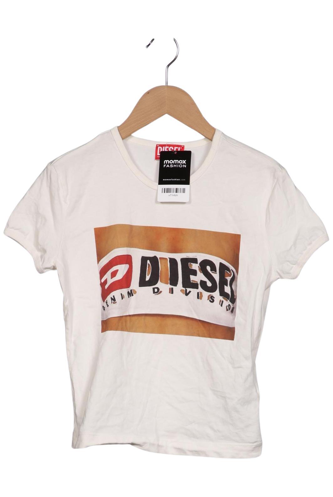 

Diesel Damen T-Shirt, cremeweiß, Gr. 36