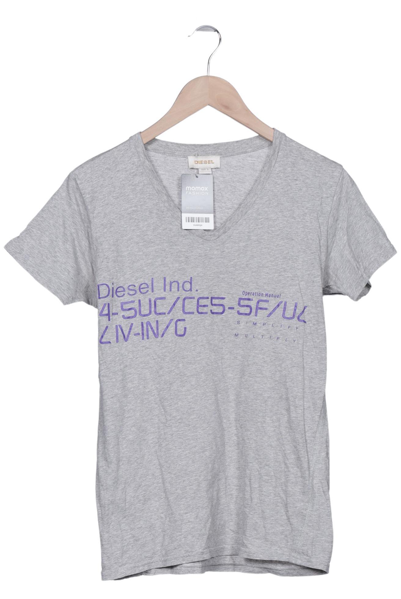 

Diesel Damen T-Shirt, grau, Gr. 36