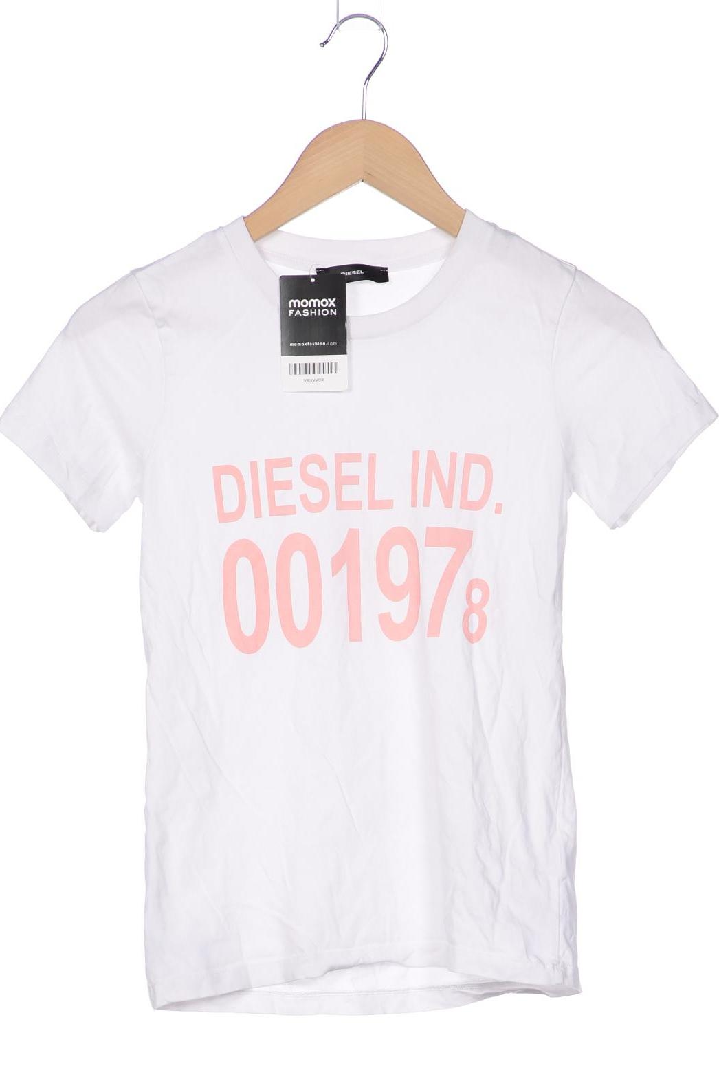 

Diesel Damen T-Shirt, weiß, Gr. 32