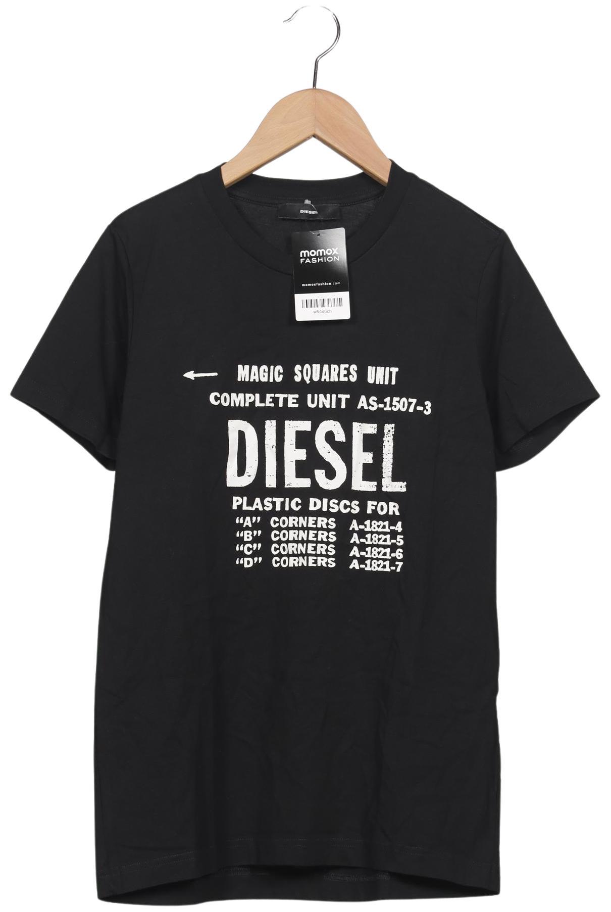 

Diesel Damen T-Shirt, schwarz, Gr. 38