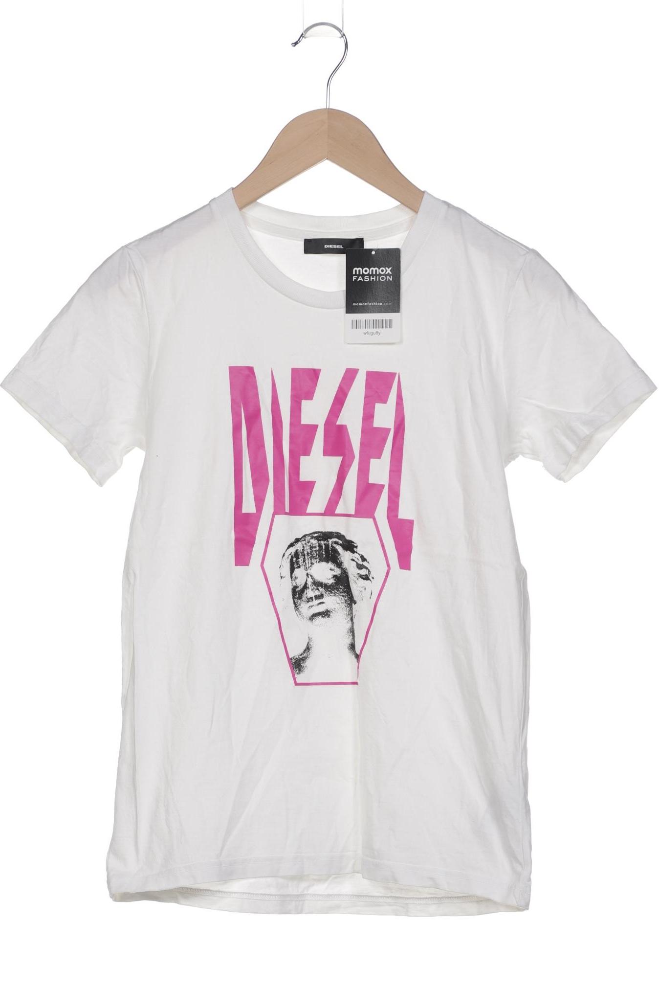 

Diesel Damen T-Shirt, weiß, Gr. 36