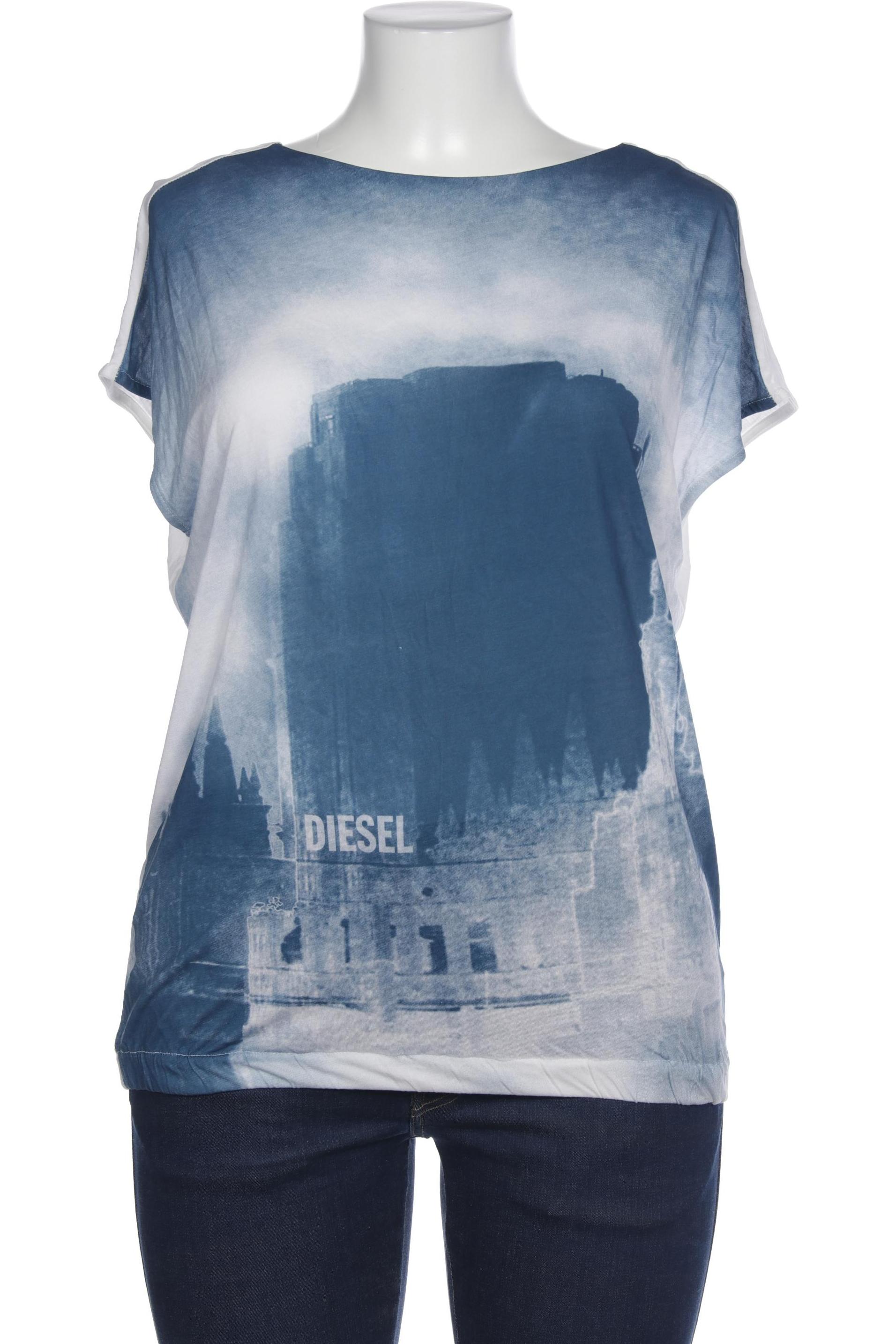 

Diesel Damen T-Shirt, blau, Gr. 42