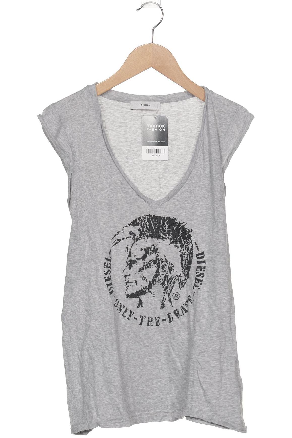 

Diesel Damen T-Shirt, grau, Gr. 36