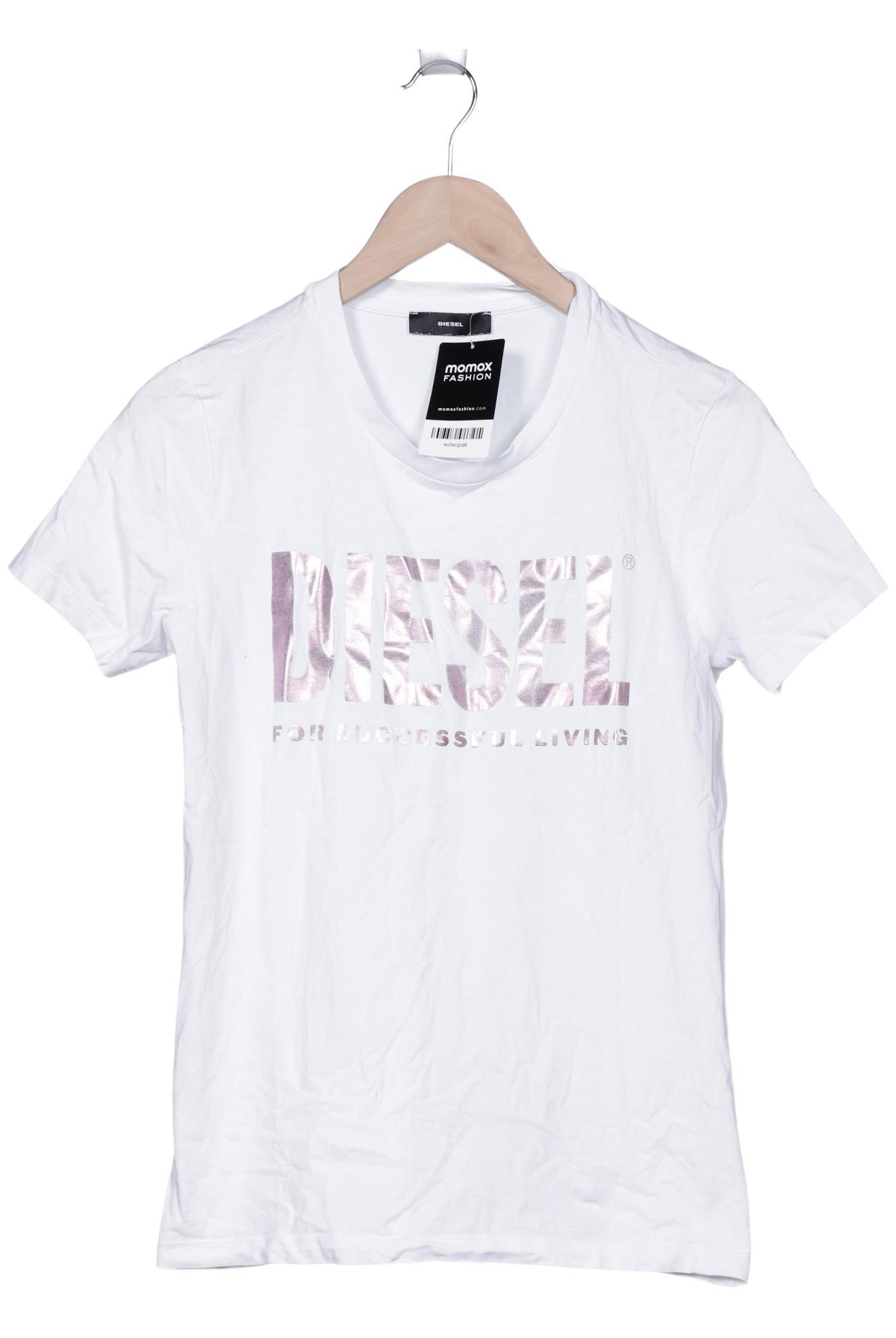 

Diesel Damen T-Shirt, weiß, Gr. 38