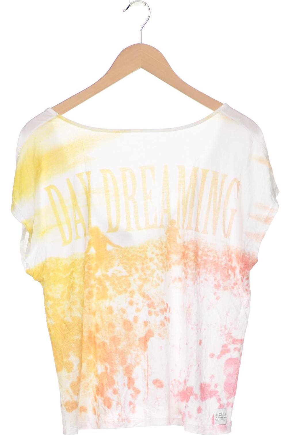 

Diesel Damen T-Shirt, weiß, Gr. 44