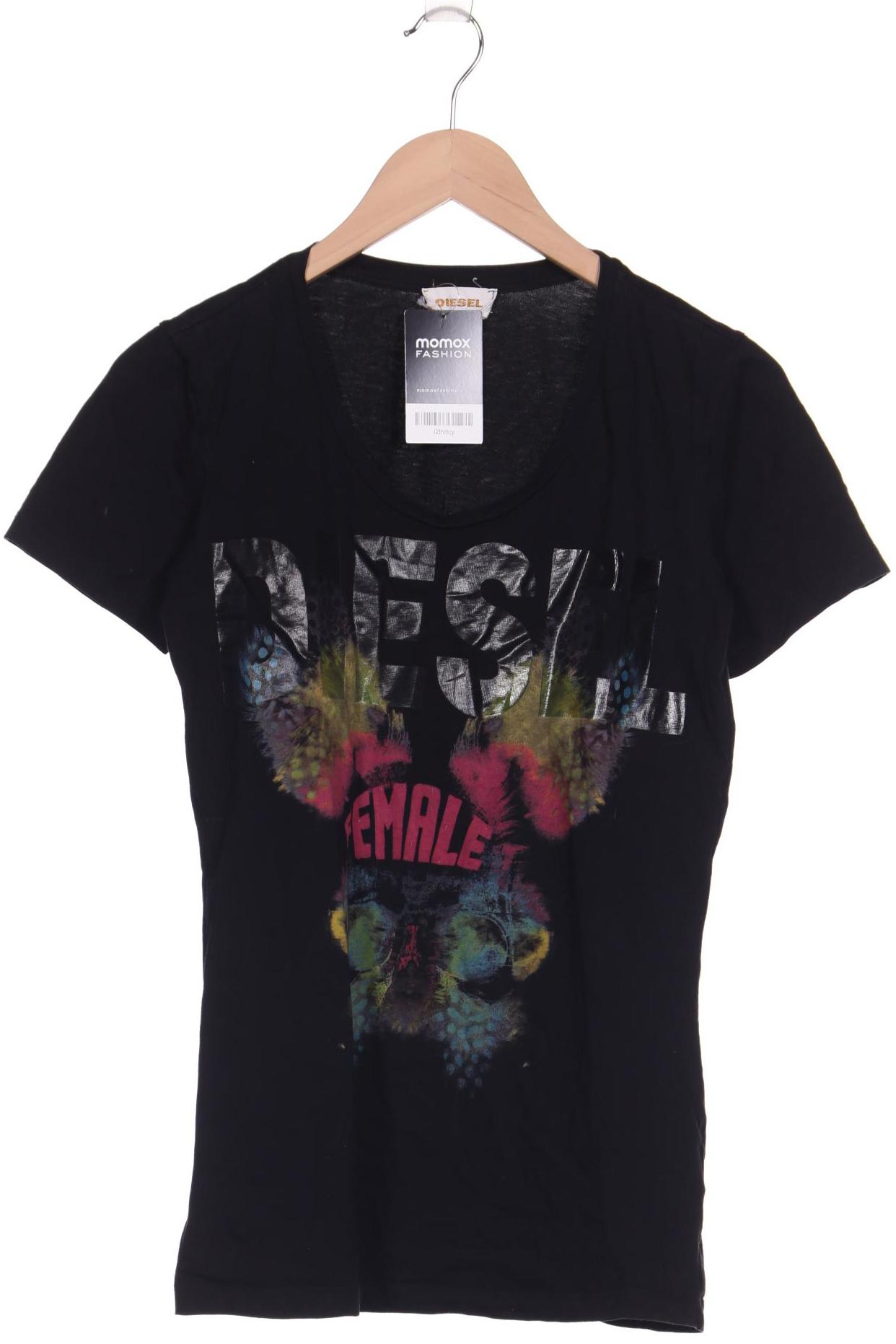 

Diesel Damen T-Shirt, schwarz