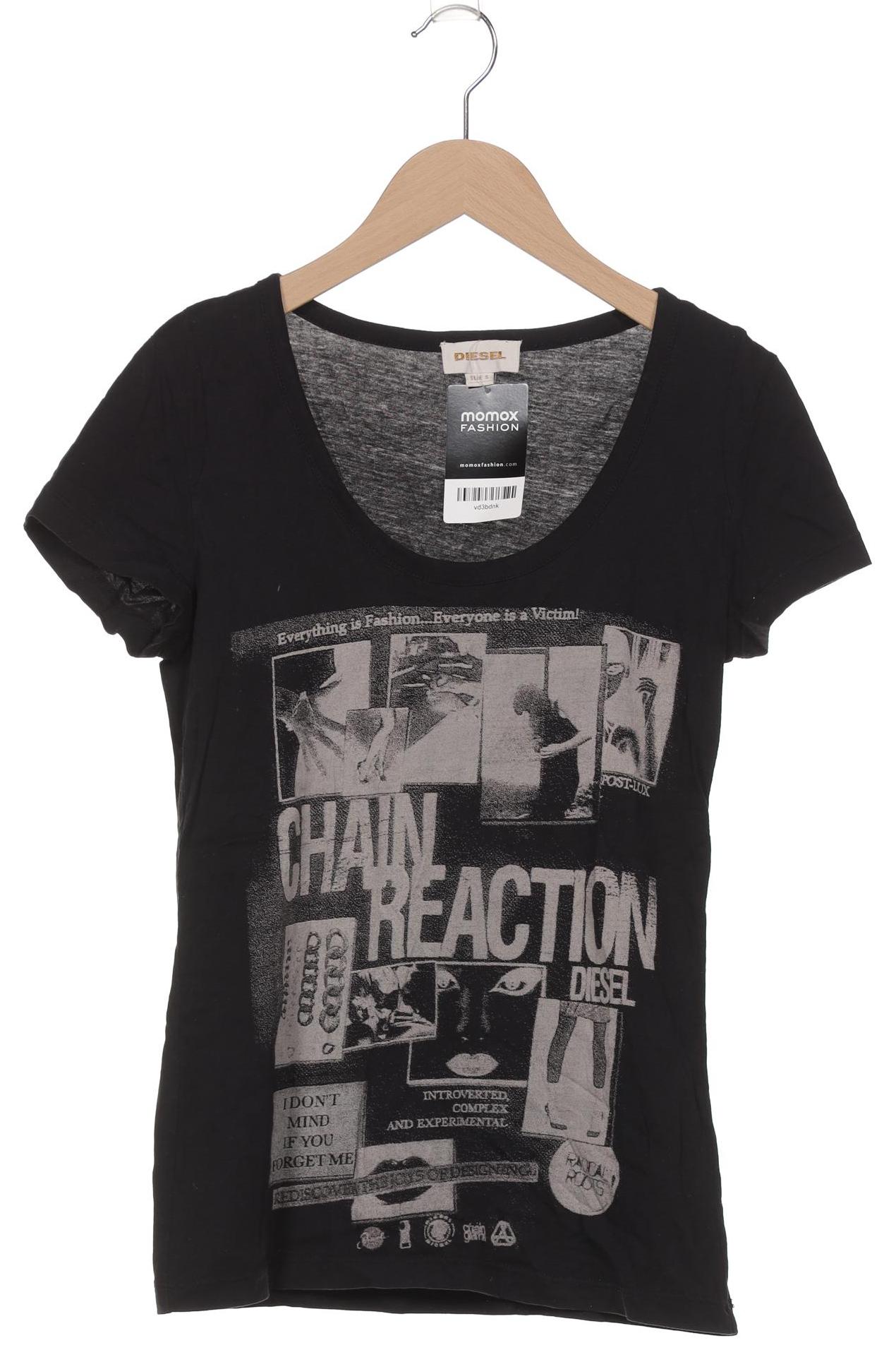 

Diesel Damen T-Shirt, schwarz, Gr. 36