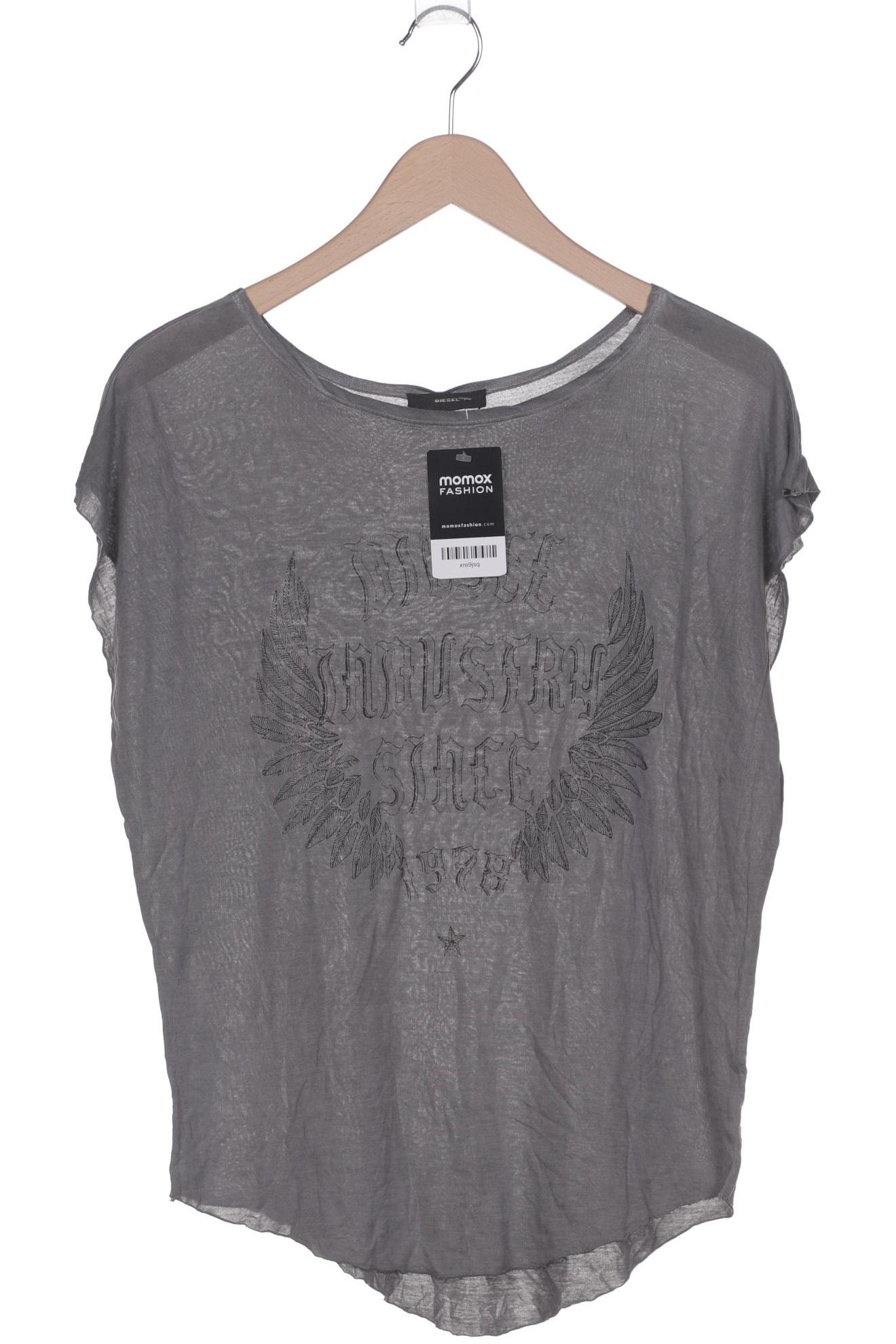 

Diesel Damen T-Shirt, grau, Gr. 38