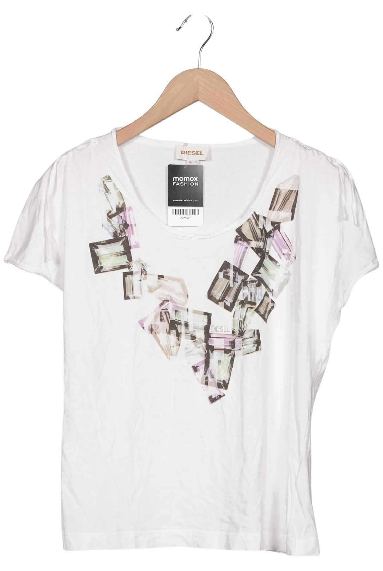 

Diesel Damen T-Shirt, weiß, Gr. 36