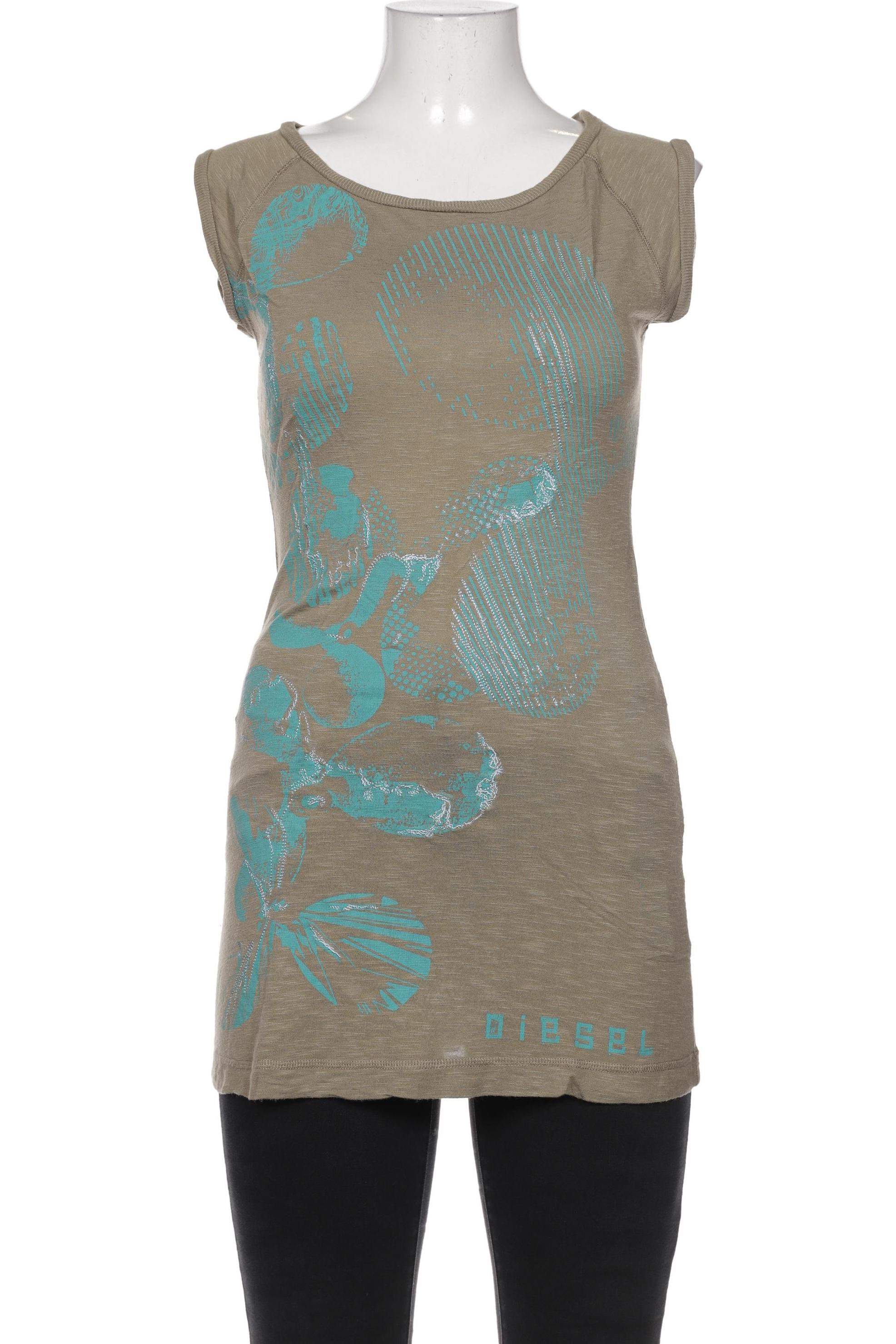 

Diesel Damen T-Shirt, grün, Gr. 42