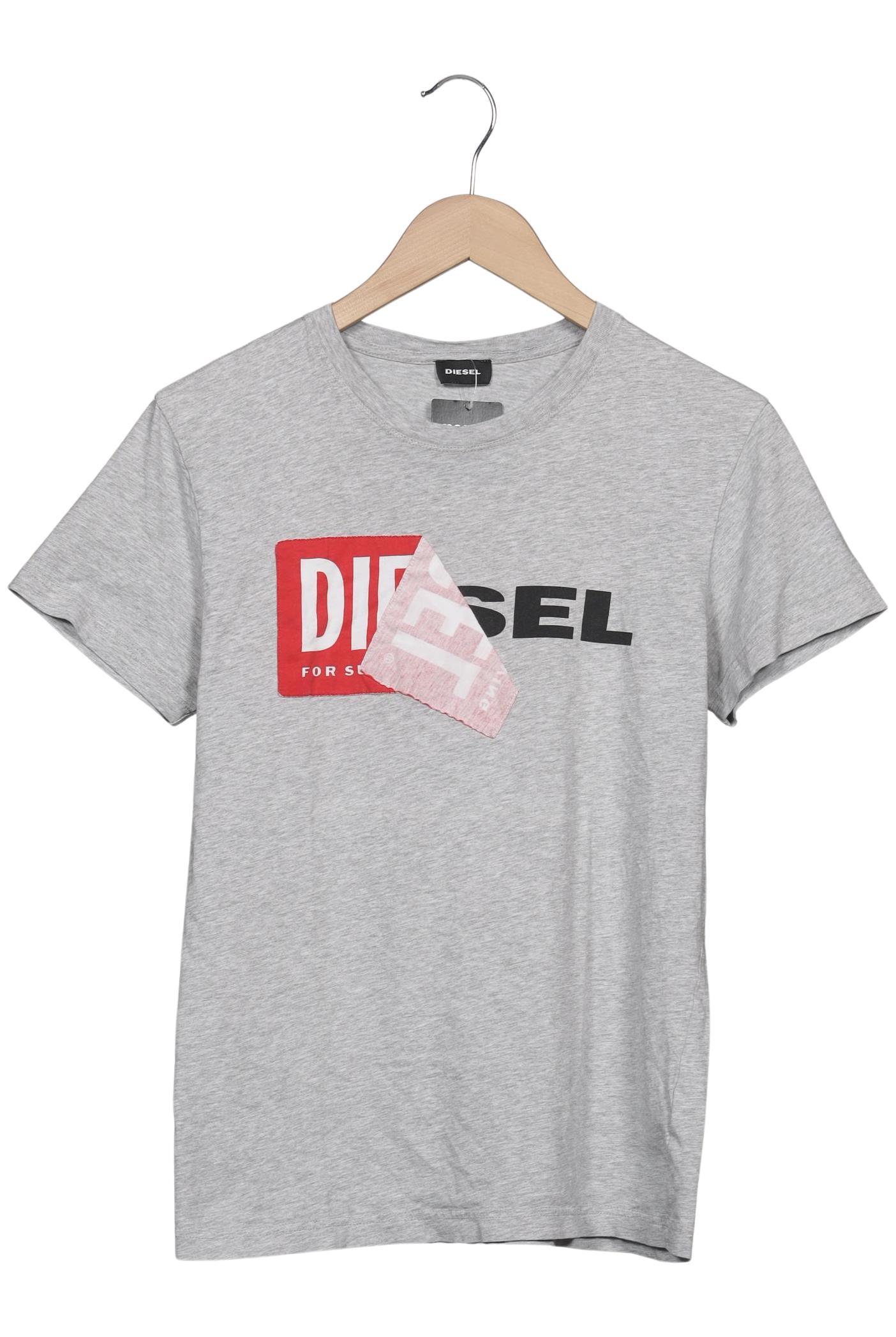 

Diesel Damen T-Shirt, grau, Gr. 38