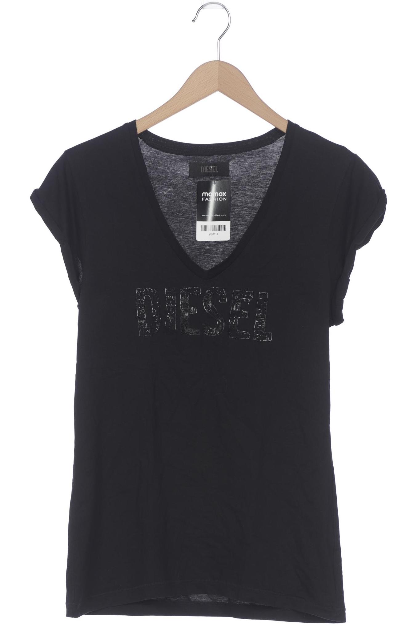 

Diesel Damen T-Shirt, schwarz, Gr. 36