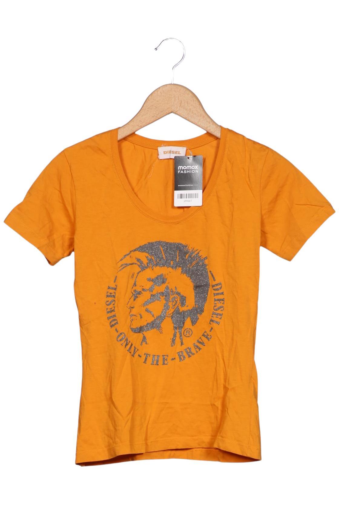 

Diesel Damen T-Shirt, orange, Gr. 36