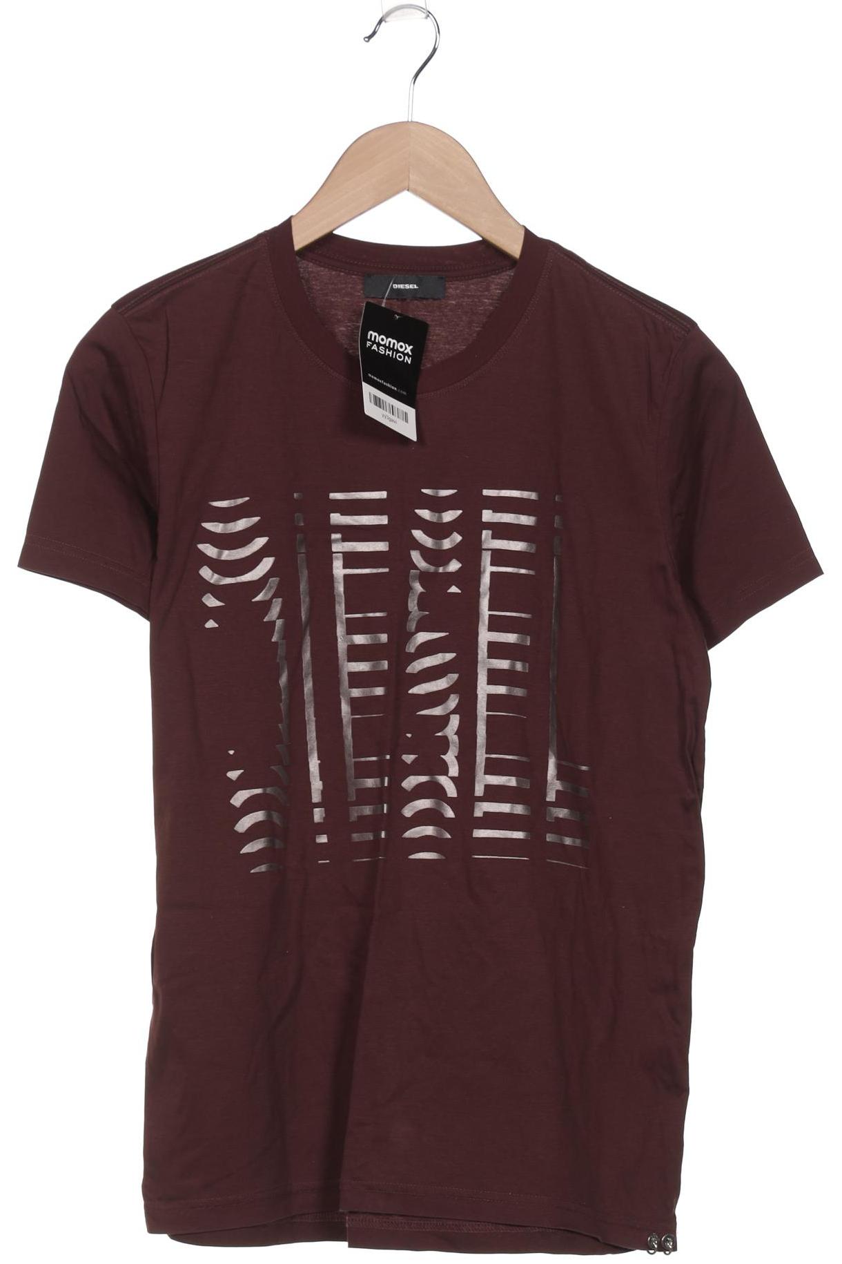 

Diesel Damen T-Shirt, bordeaux, Gr. 38