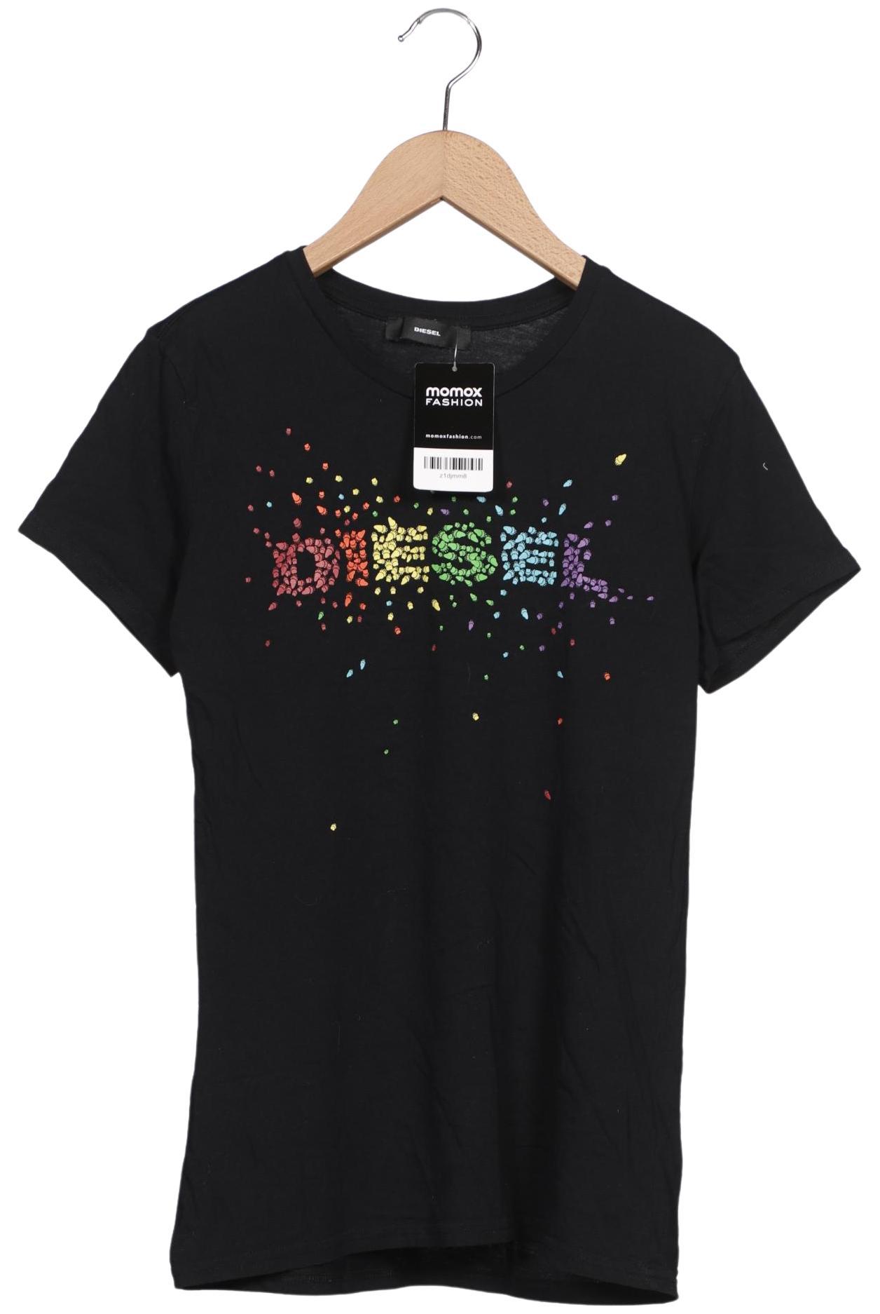 

Diesel Damen T-Shirt, schwarz, Gr. 36