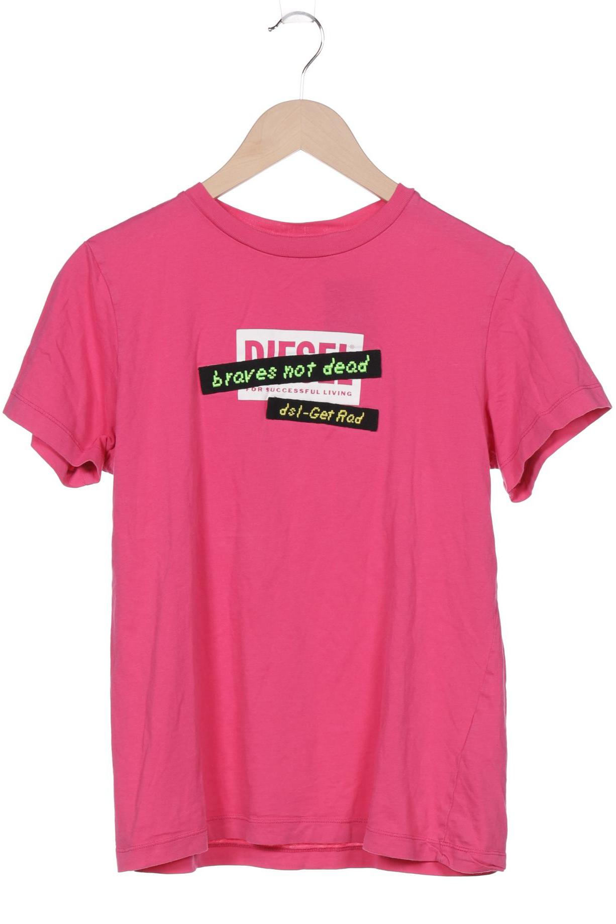

Diesel Damen T-Shirt, pink, Gr. 32