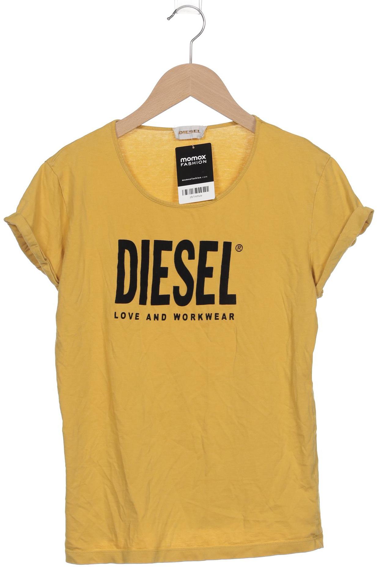 

Diesel Damen T-Shirt, gelb, Gr. 42