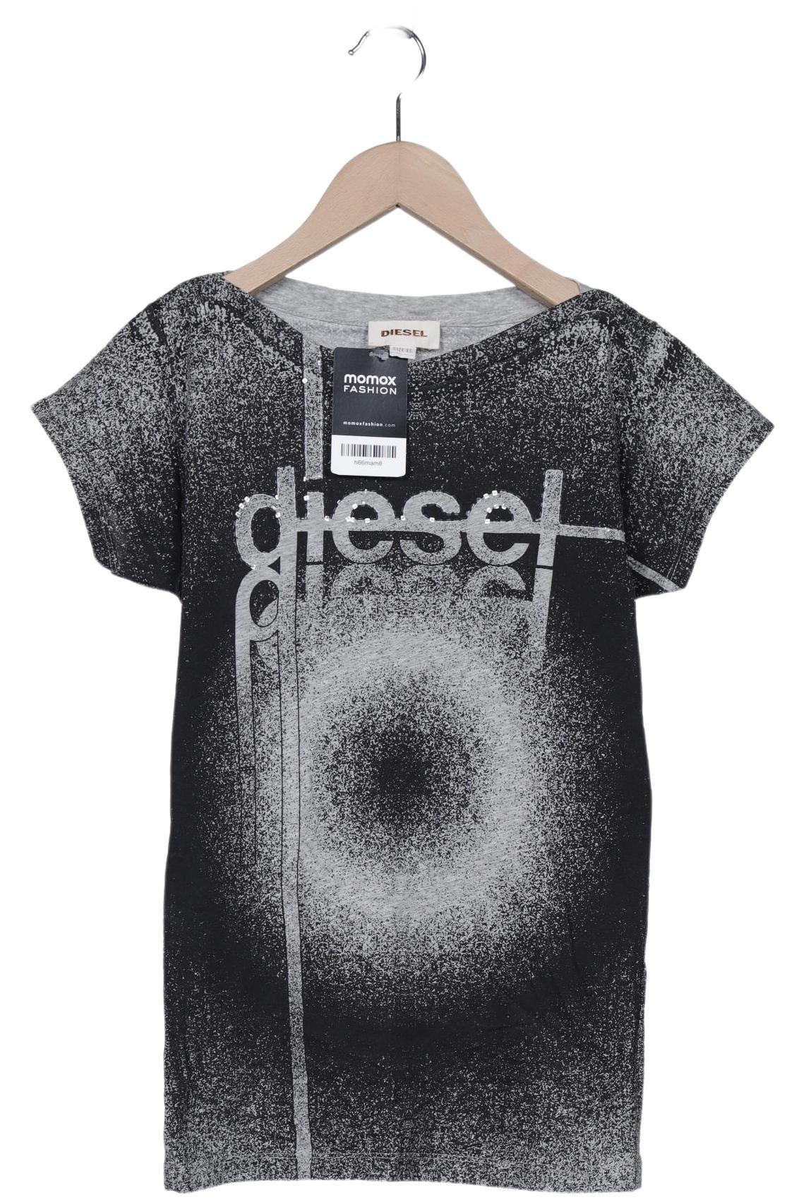 

Diesel Damen T-Shirt, schwarz, Gr. 34